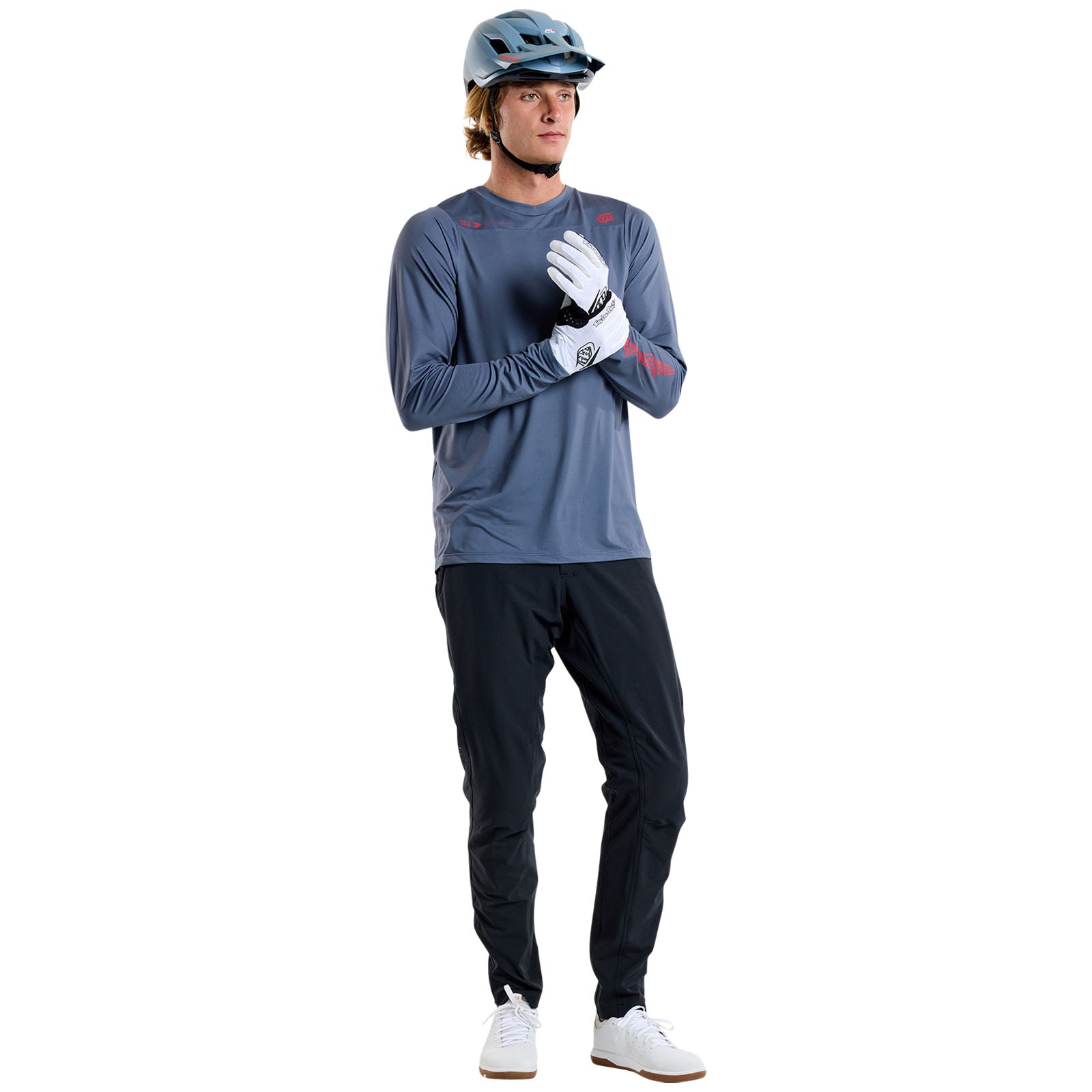 Skyline Long Sleeve Jersey Mono Steel Blue、mySite、dreamappss