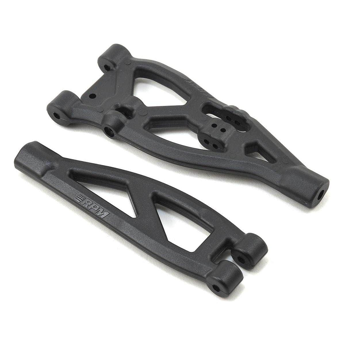  RPM81482, RPM ARRMA Kraton/Outcast Front Upper & Lower Suspension Arm Set (Black)、mySite、merchandisen