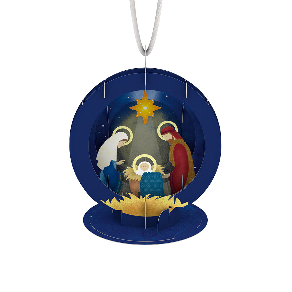 Nativity Card with Ornament、mySite、solidvoid