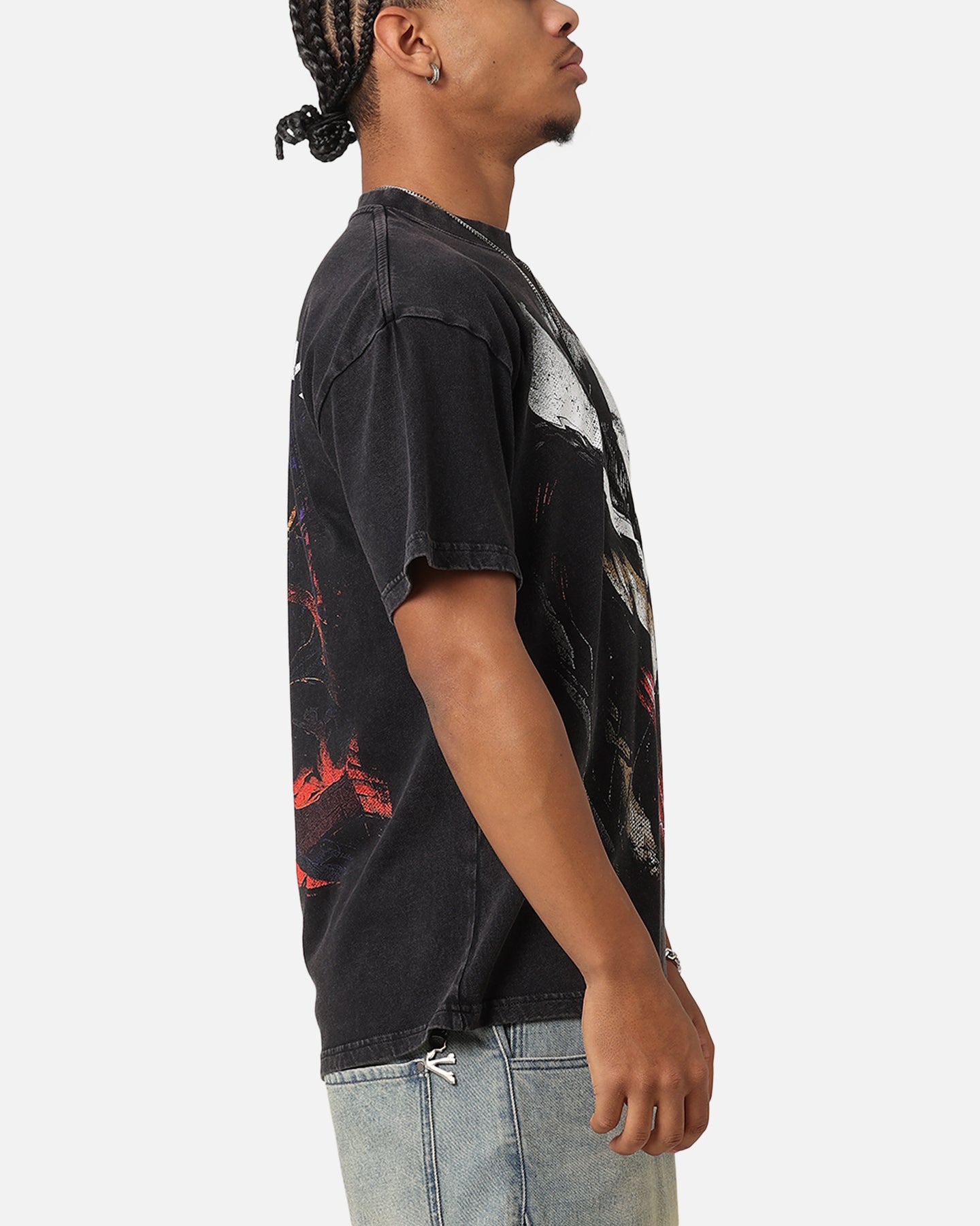 Goat Crew Marvel Spider-Man Y2K Venom The Host Vintage T-Shirt Black Acidwash、mySite、zt4zffjzw