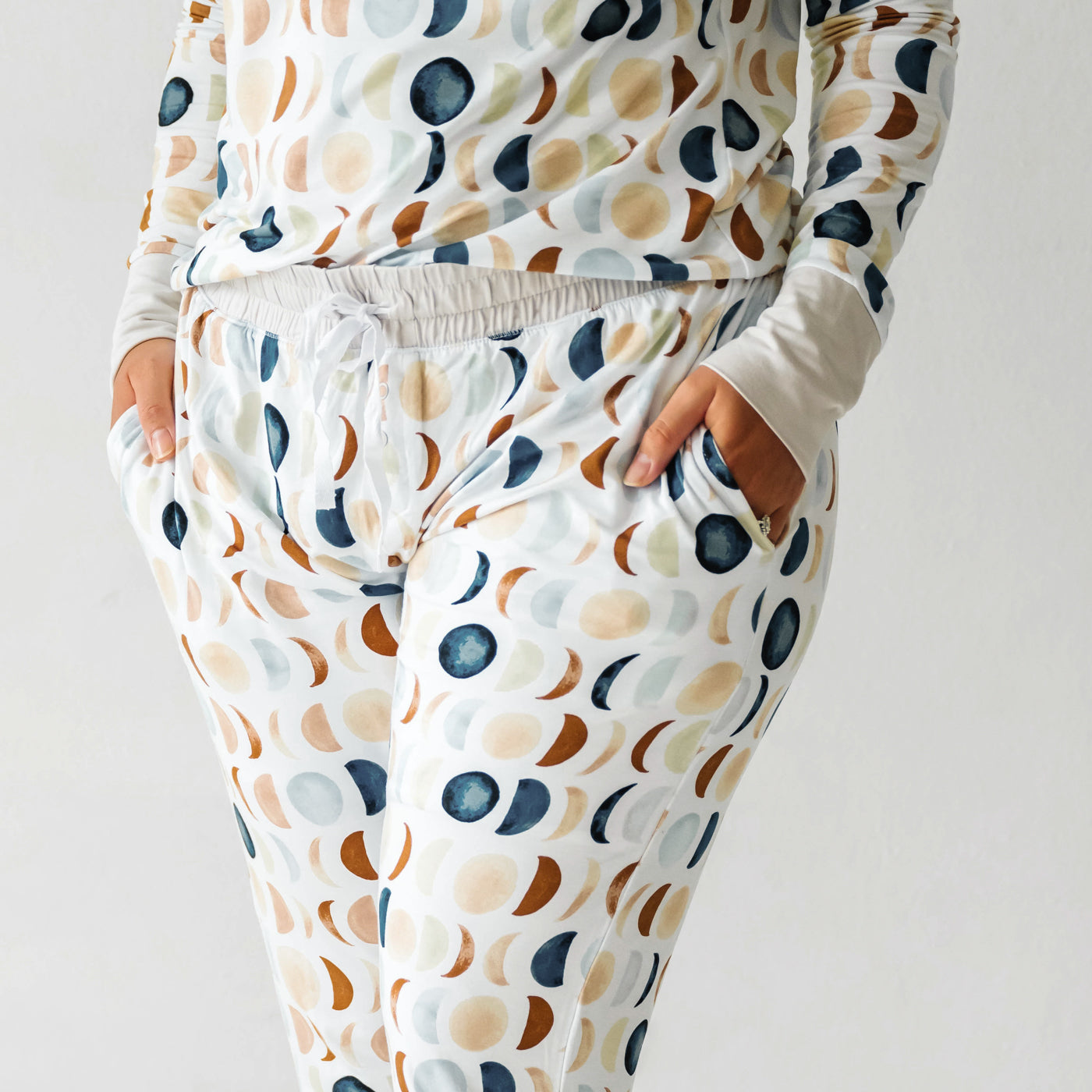 Luna Neutral Women's Pajama Pants、mySite、g9winljtr
