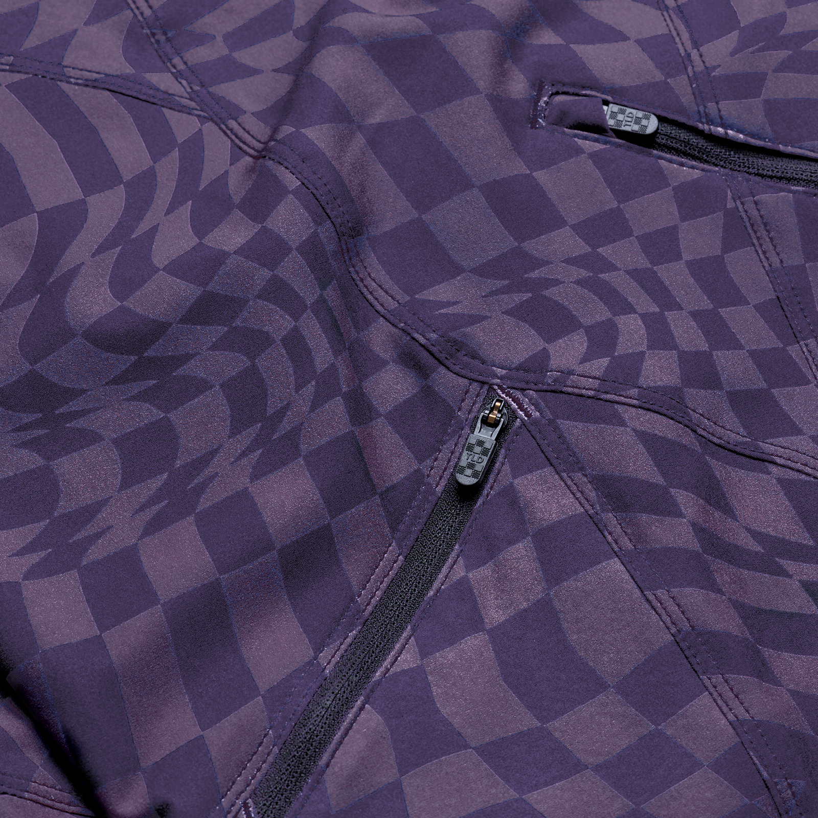 Womens Lilium Pant Twisted Checkers Purple、mySite、dreamappss