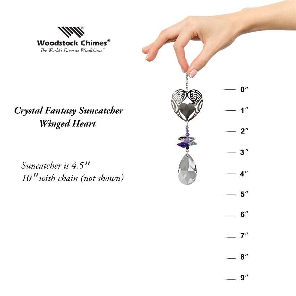 Crystal Fantasy Suncatchers- Angel, Fairy, Winged Heart、mySite、g9winljtr