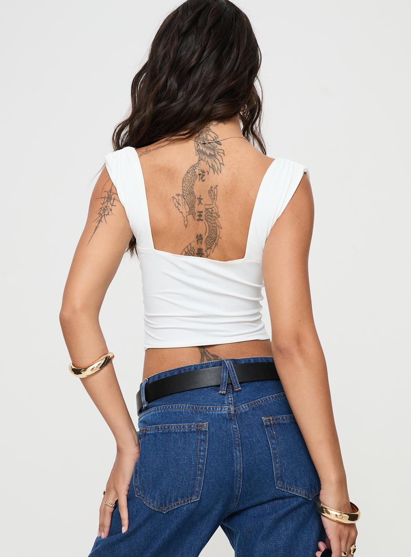 Candyce Top White、mySite、solidvoid