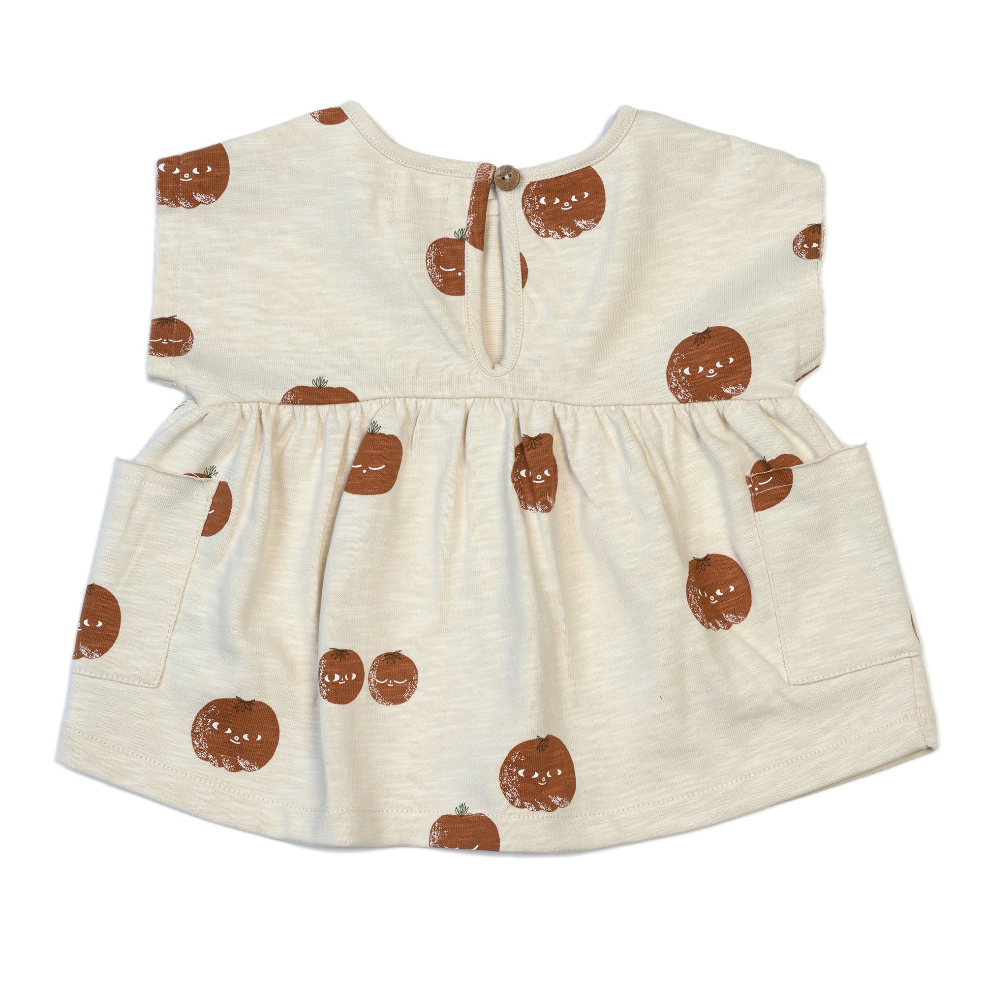 Organic Dress - Tomato AOP、mySite、g9winljtr