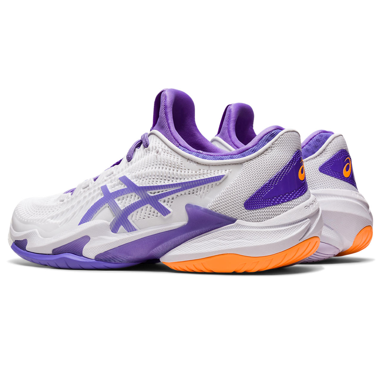 Asics Court FF 3 Women's Tennis Shoe (White/Purple)