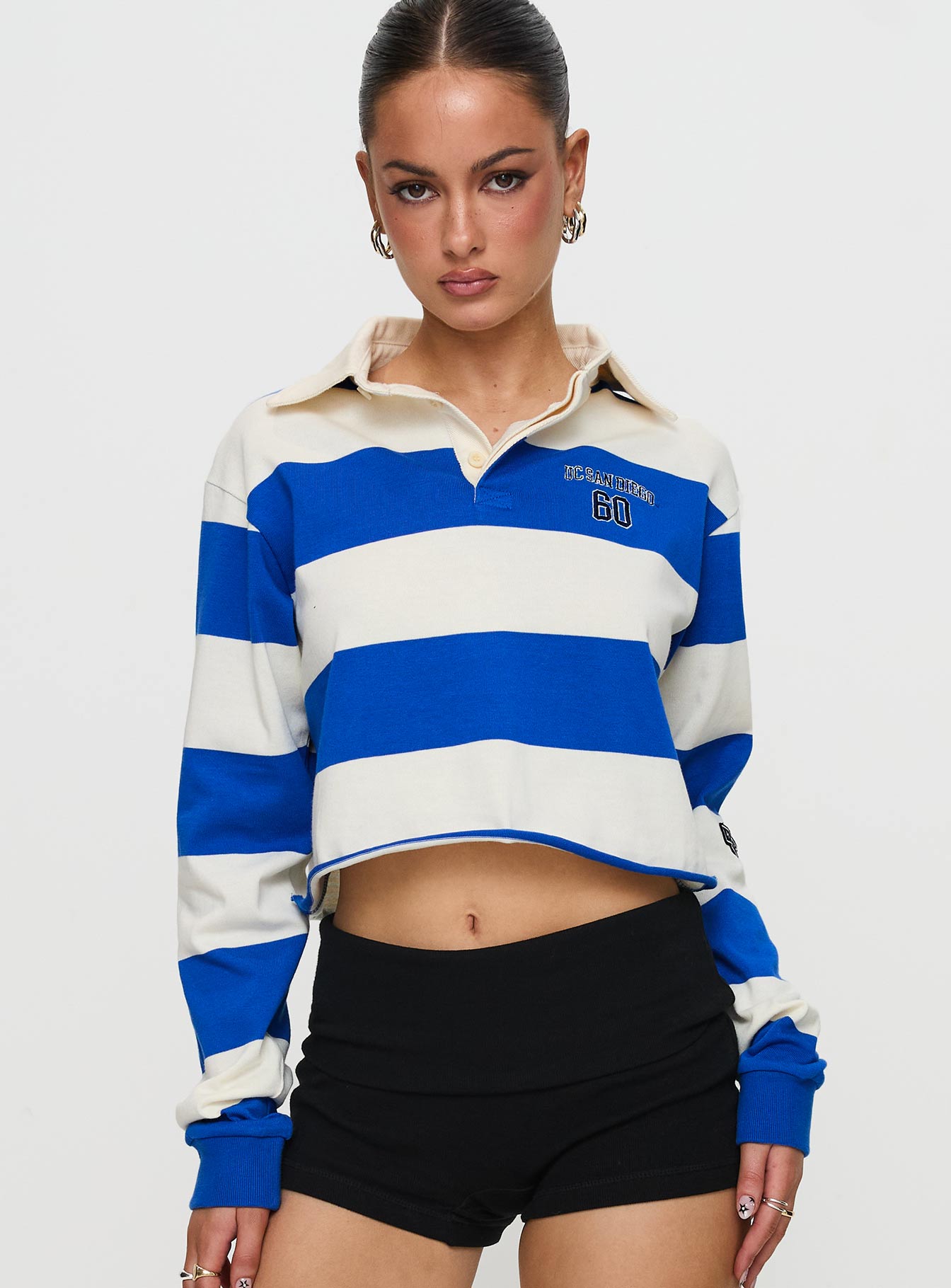 UCSD Rugby Polo Navy / White、mySite、solidvoid