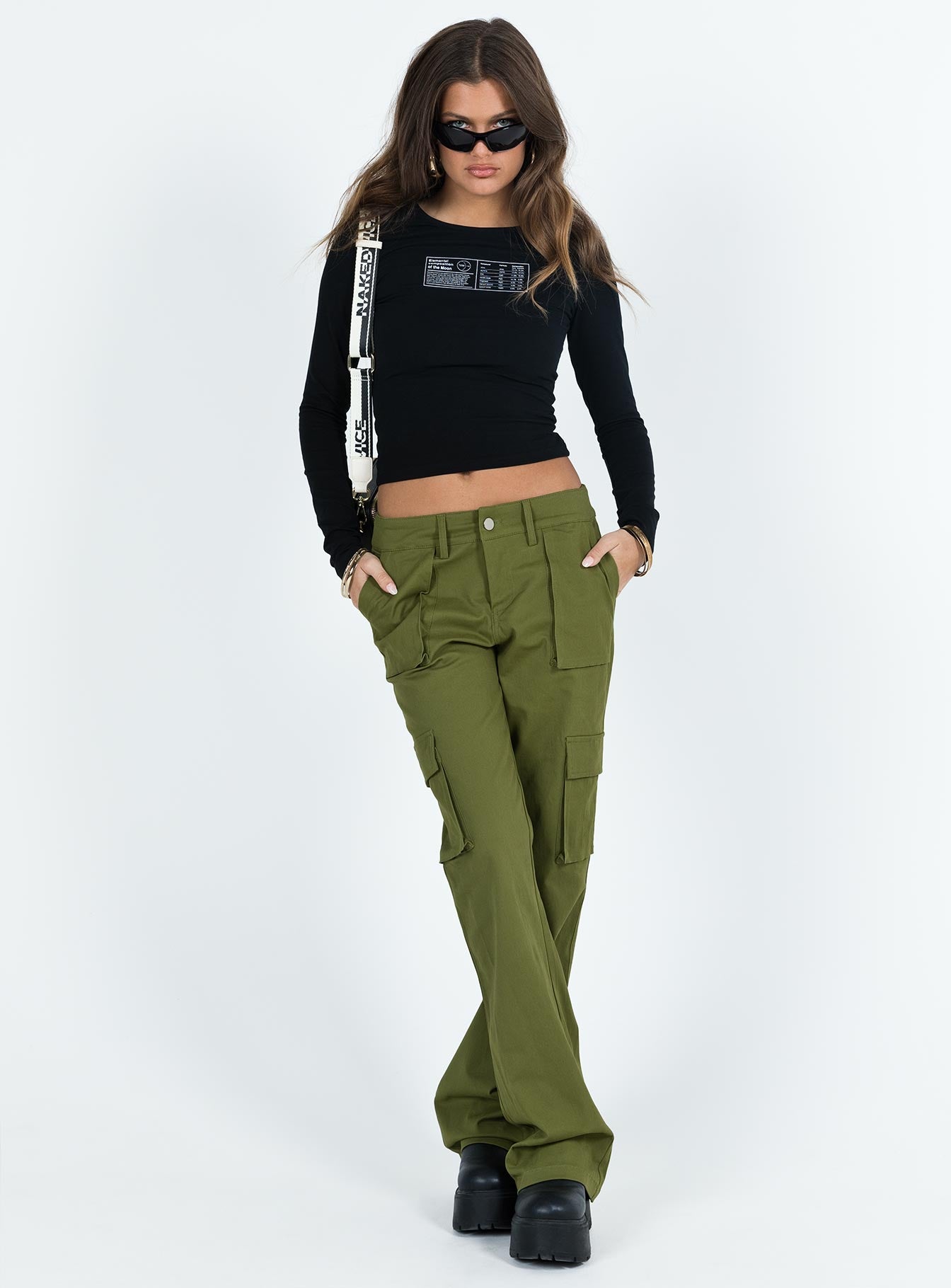 Elements Long Sleeve Top Black、mySite、solidvoid