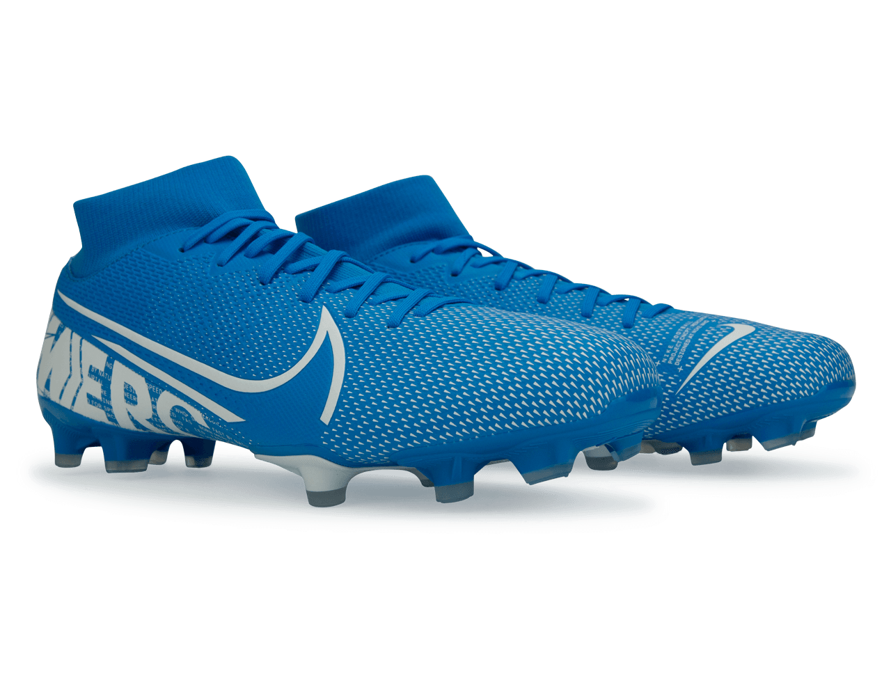 Nike Men's Mercurial Superfly 7 Academy FG/MG Blue Hero/White、mySite、bottomscart
