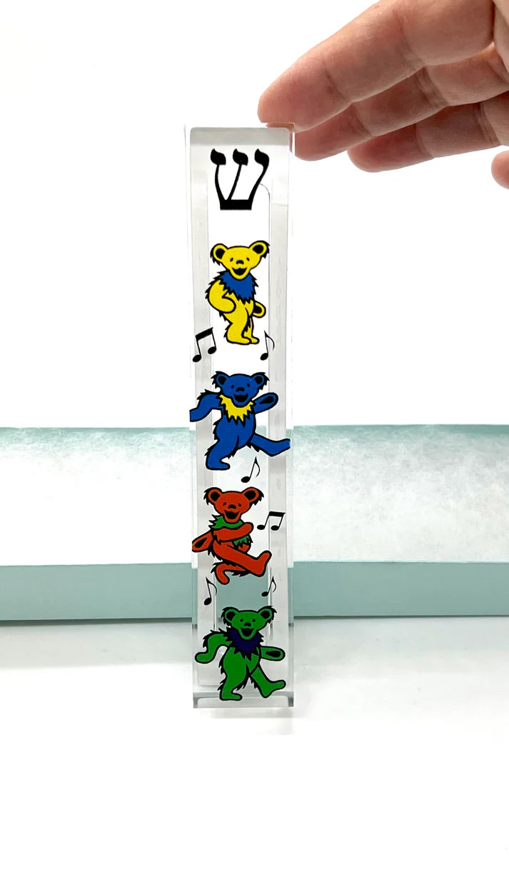 Acrylic Dancing Bears Mezuzah、mySite、topwebapps