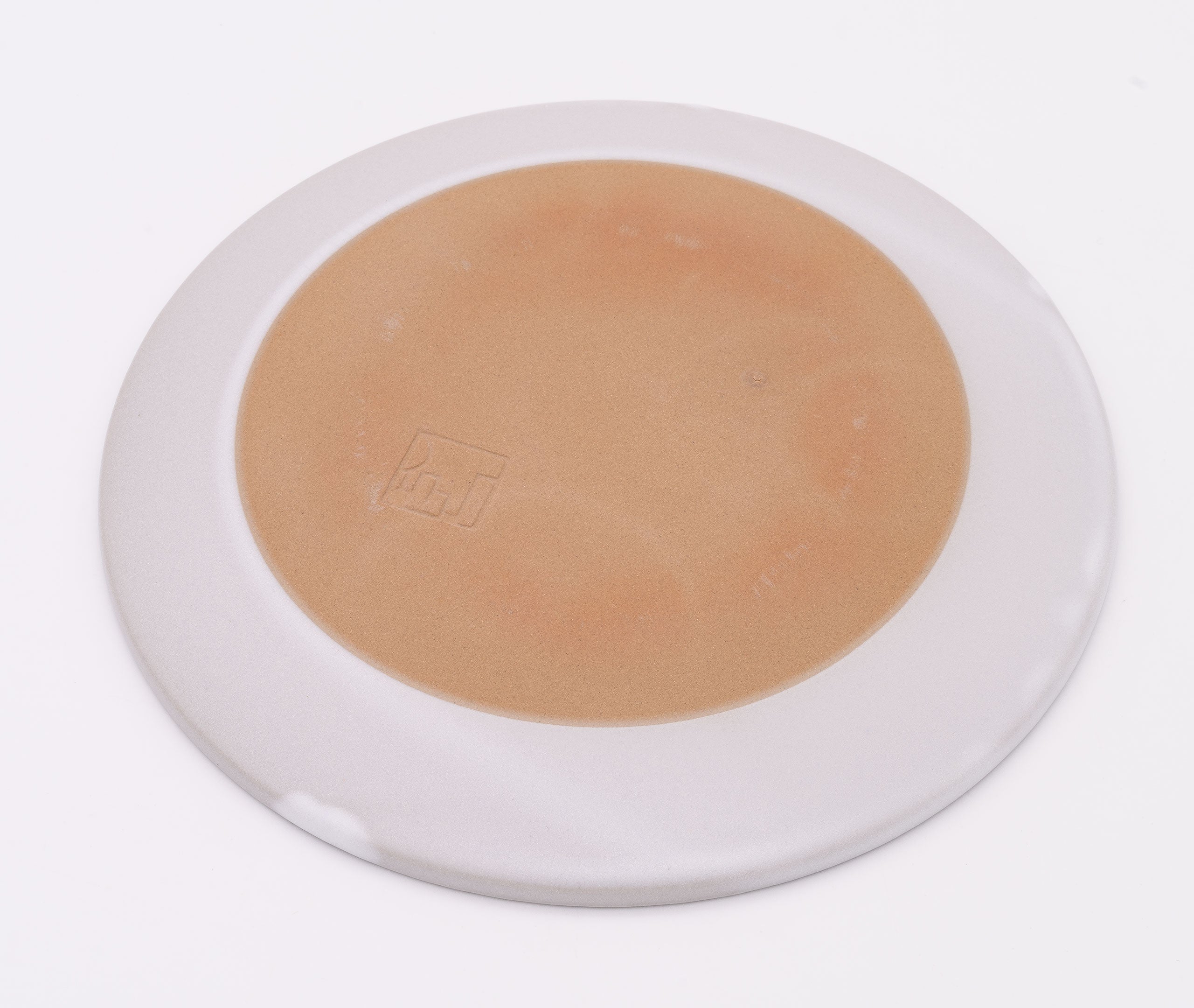 Glazed Stoneware Plate Small - White、mySite、topwebapps