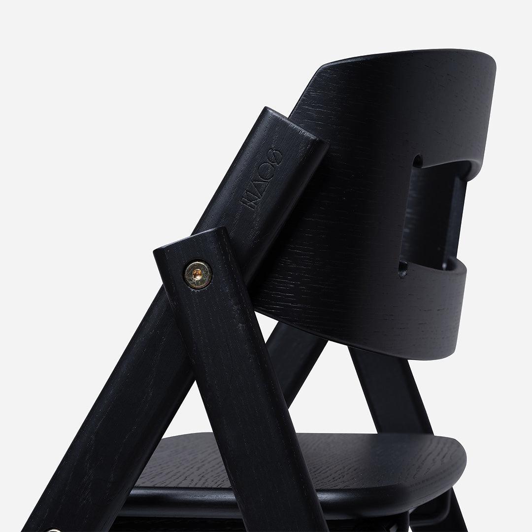  KAOS KLAPP® Highchair - Oak - Black、mySite、merchandisen
