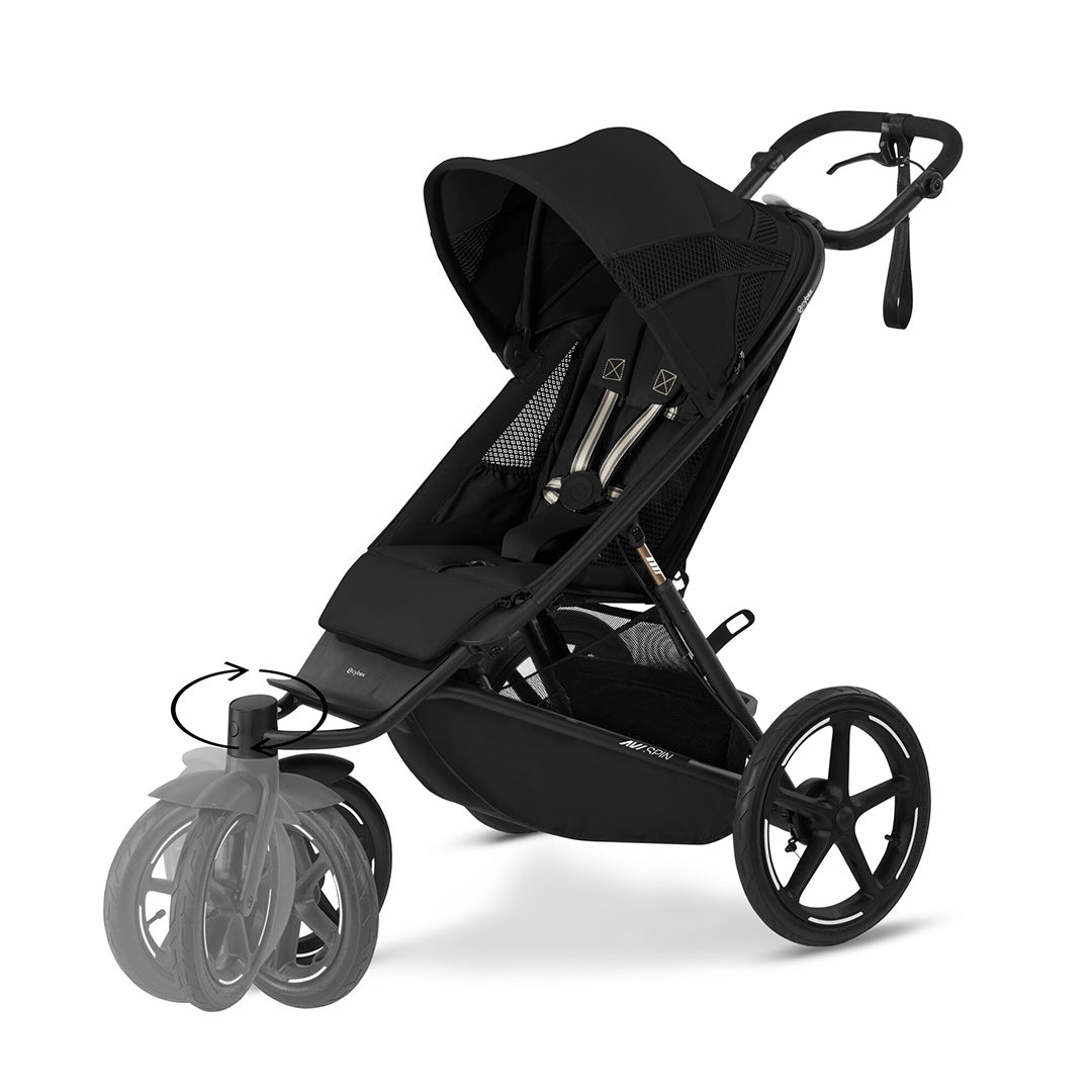  CYBEX Avi Spin Stroller - Moon Black、mySite、merchandisen
