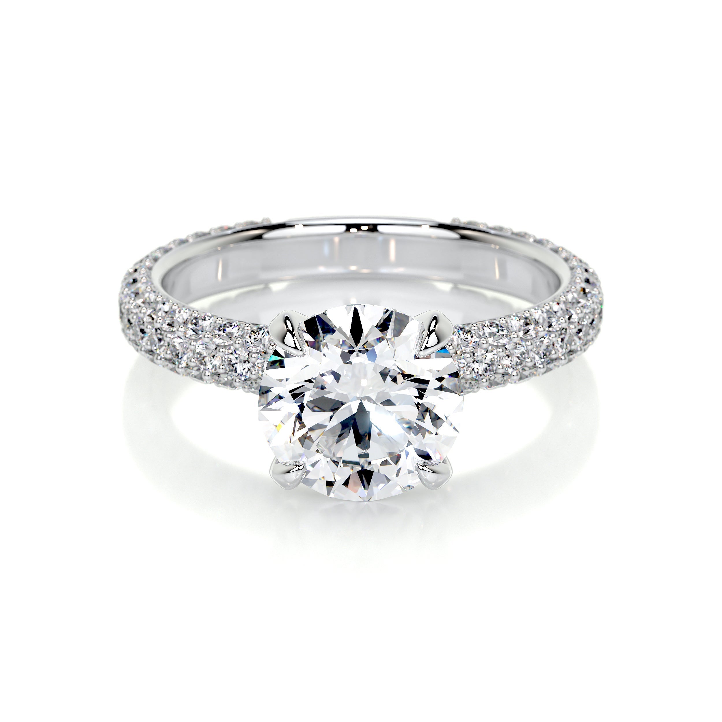 Charlotte Lab Grown Diamond Ring -Platinum (RTS)、mySite、hinf8tx79