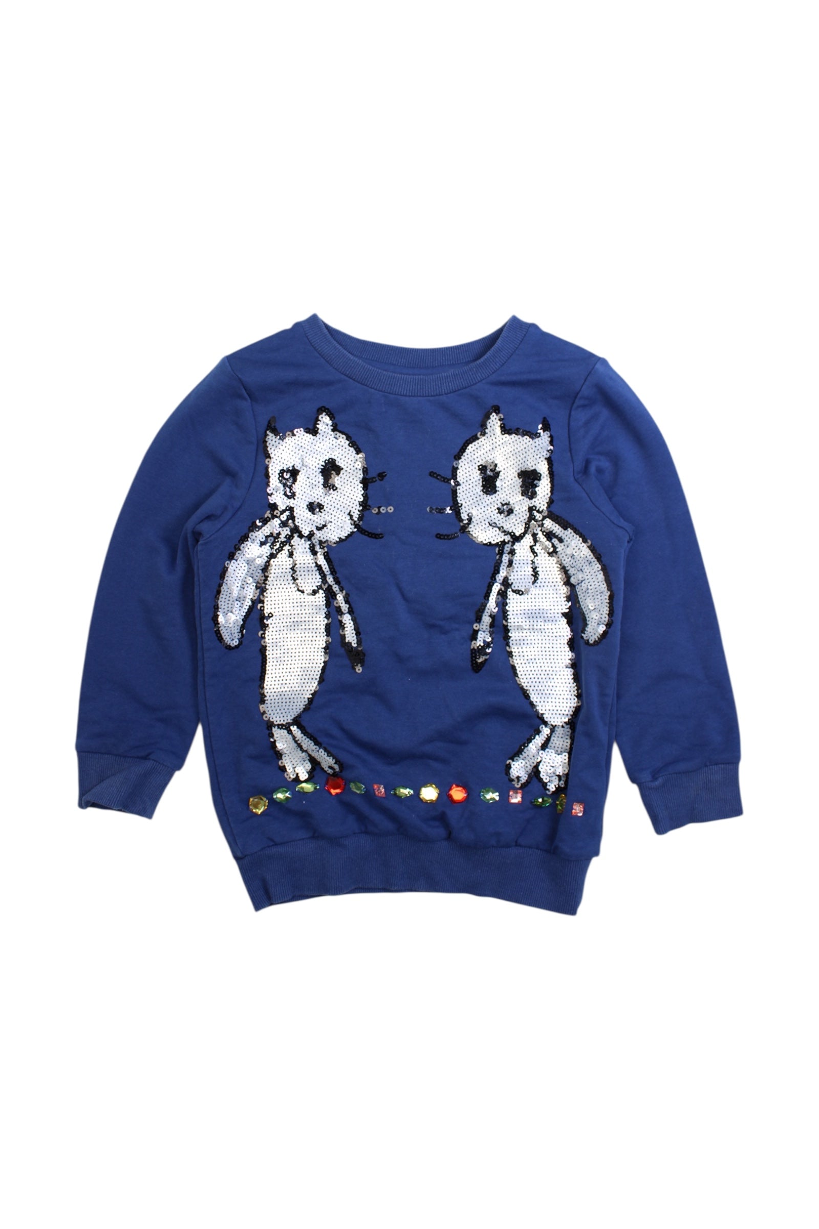 Lovie By Mary J Animal Crewneck Sweatshirt 6T、mySite、g9winljtr