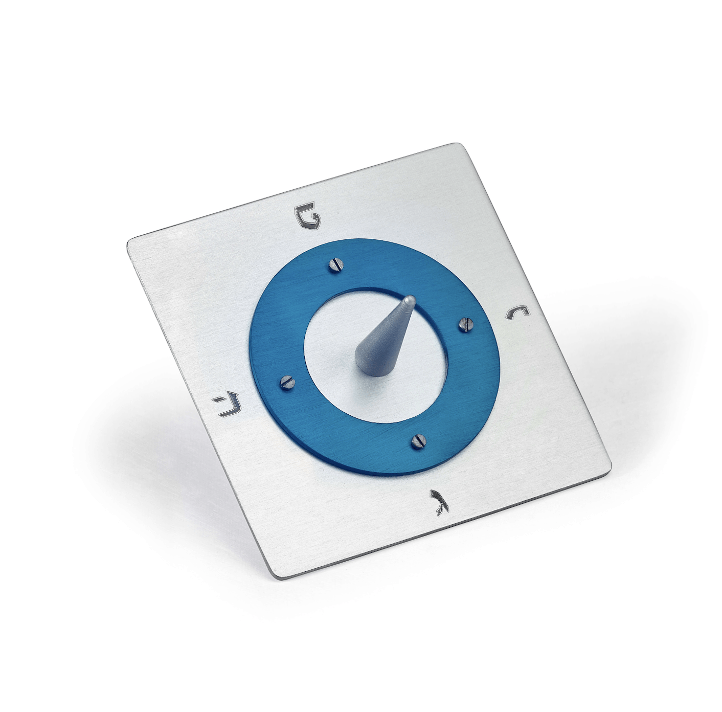 Blue Square Saturn Dreidel by Laura Cowan、mySite、topwebapps