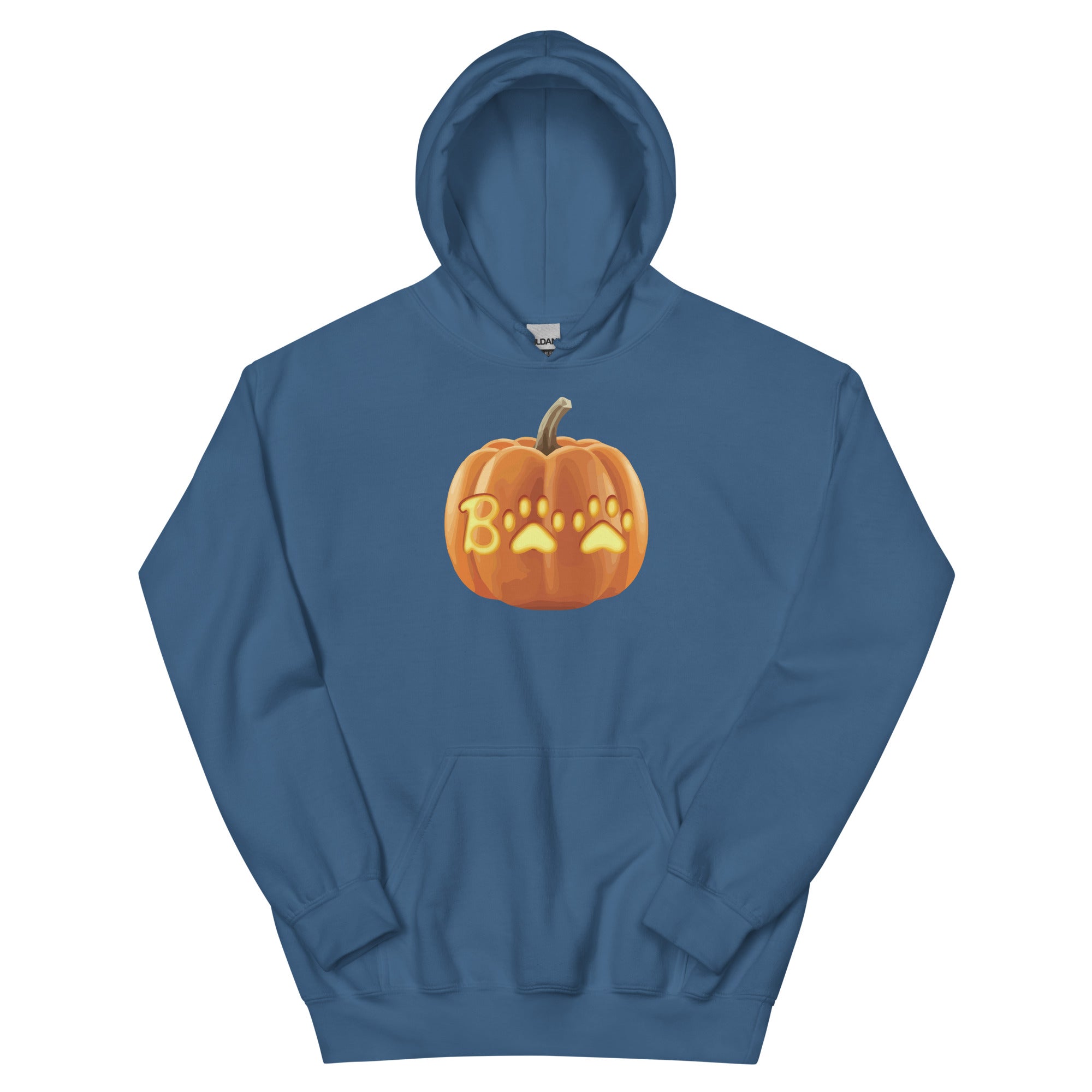 Paw Print Boo Pumpkin Hoodie、mySite、camillekostekn