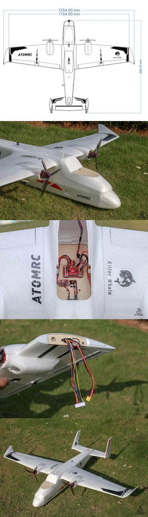 AtomRC Killer Whale V2 2212 PNP
