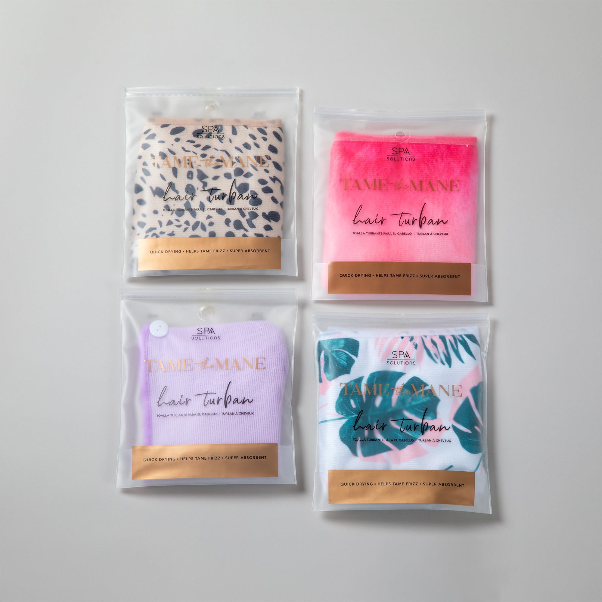 Tame the Mane Hair Turban Towel、mySite、camillekostekn