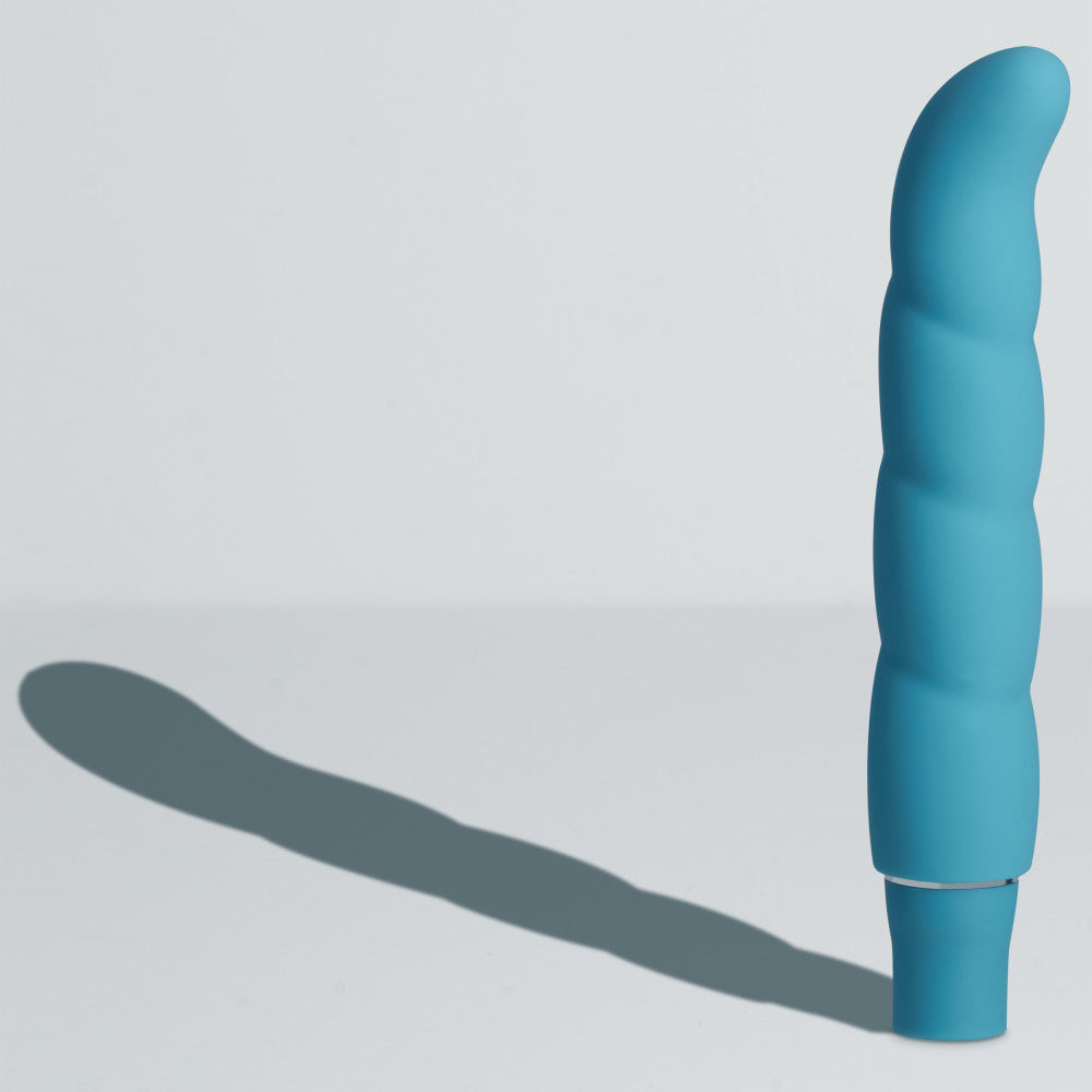 Luxe By Blush® | Purity G G-Spot Aqua 6.25-Inch Vibrator、mySite、bottomscart