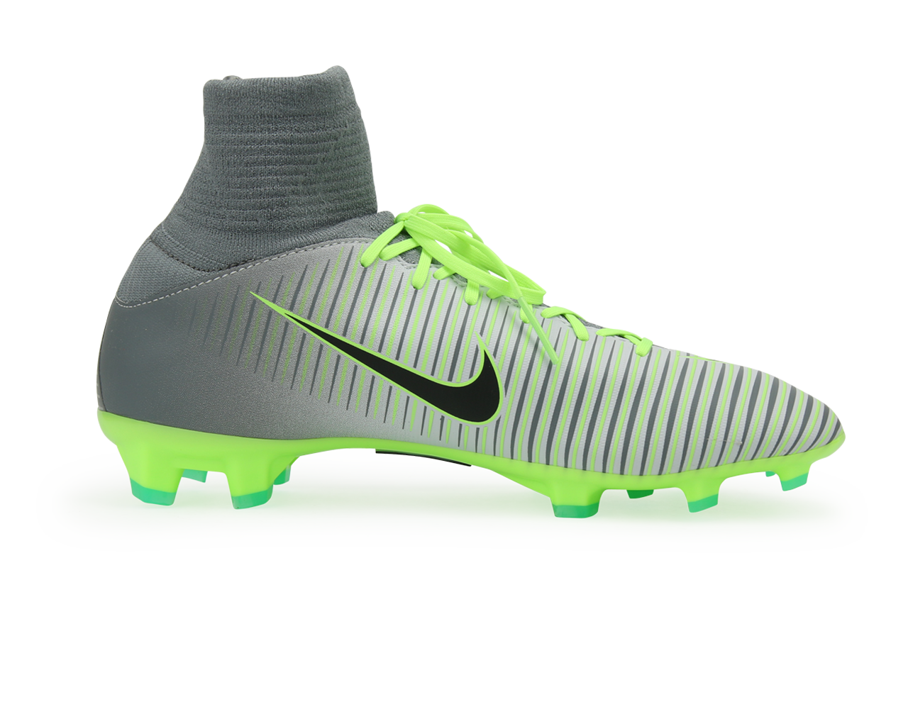 Nike Kids Mercurial Superfly V FG Pure Platinum/Black/Ghost Green、mySite、noshort