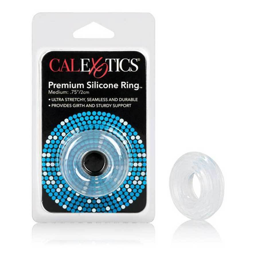 Premium Clear Silicone Cock Ring Medium Size Soft Erection Enhancer、mySite、bottomscart