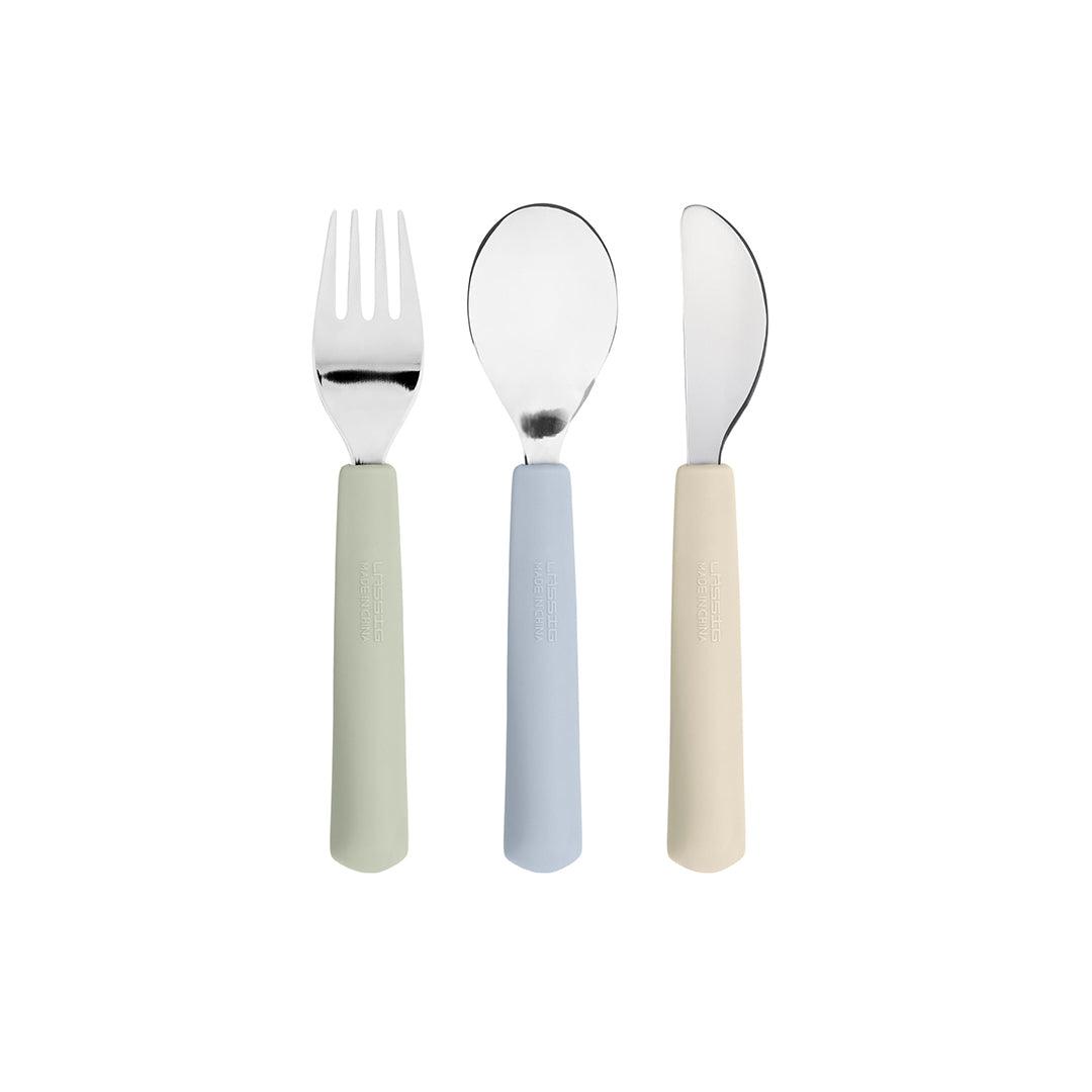 Lassig Cutlery with Silicone Handle - Happy Fruits - Lemon、mySite、merchandisen