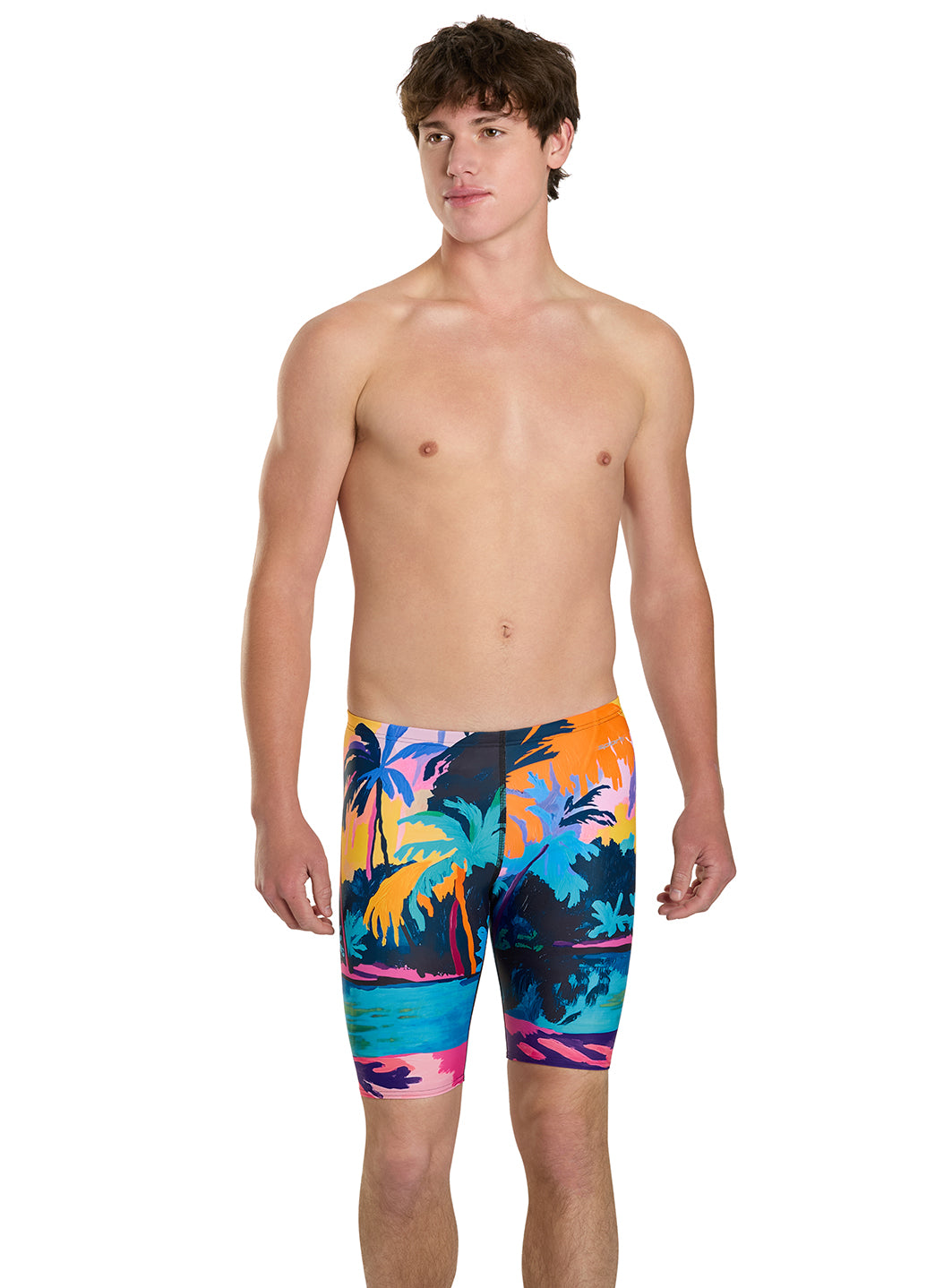 Sporti Tahitian Sunset Jammer Swimsuit (22-44)、mySite、noshort