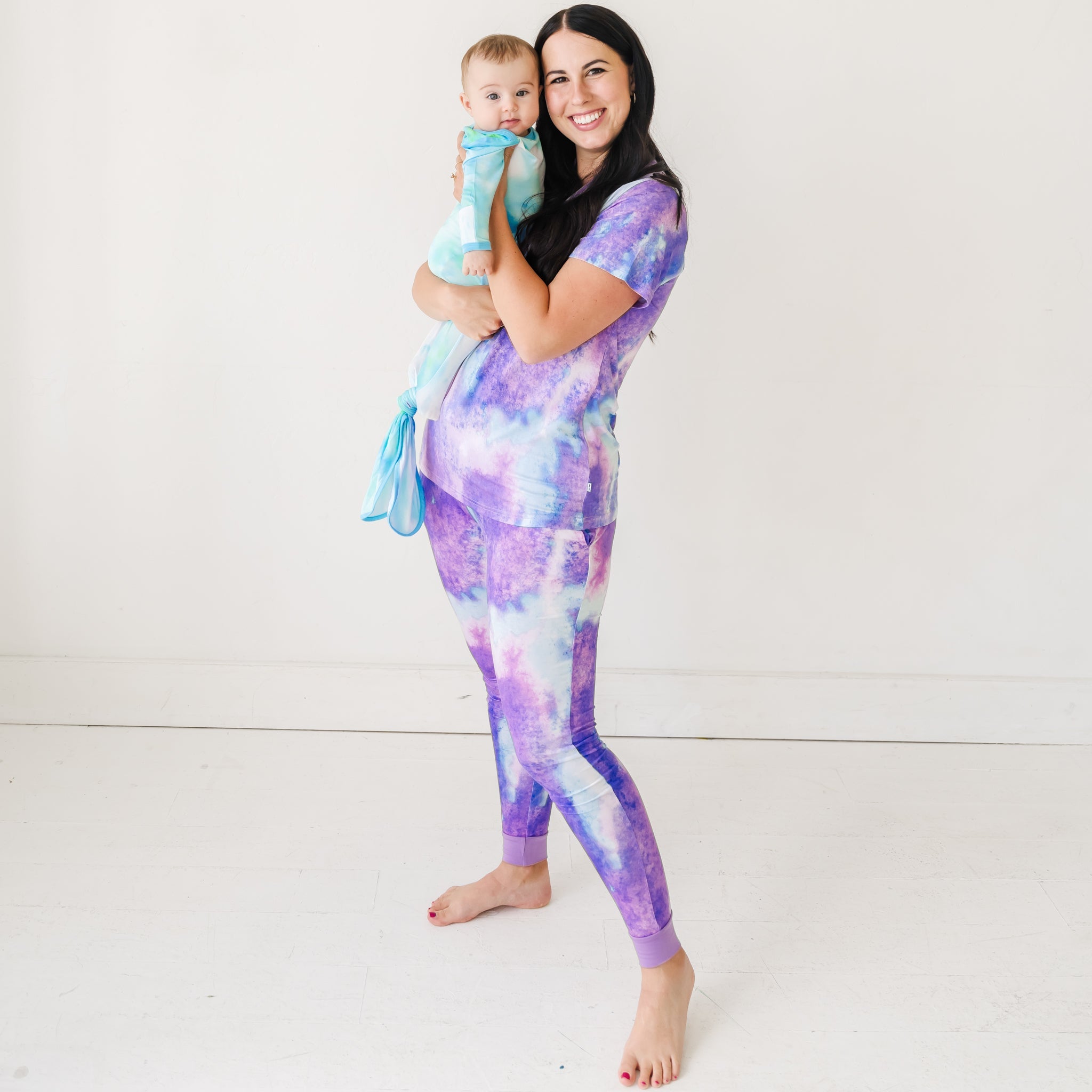  Purple Watercolor Women's Pajama Pants、mySite、layawaytickets