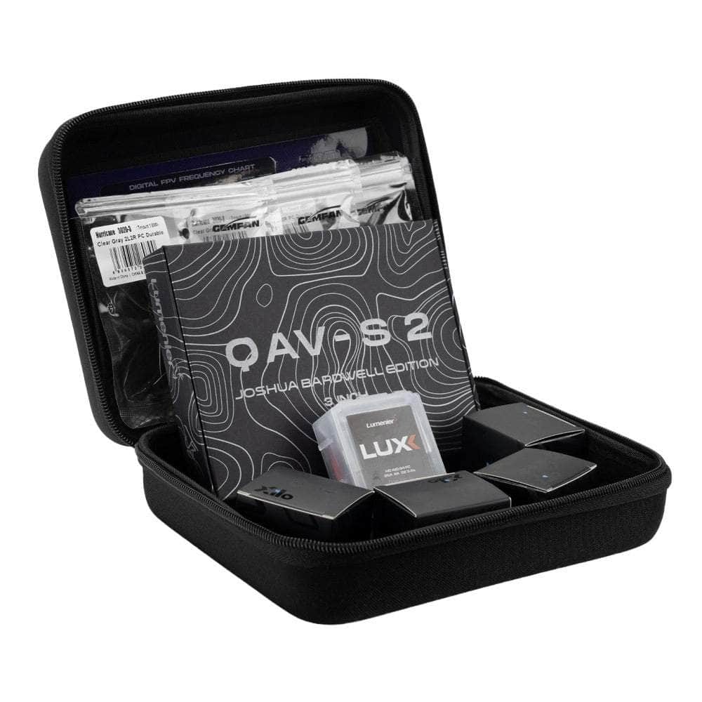  Beginner DIY FPV Drone Kit - QAV-S 2 Sub-250 Joshua Bardwell SE 3” - HD Ready、mySite、merchandisen