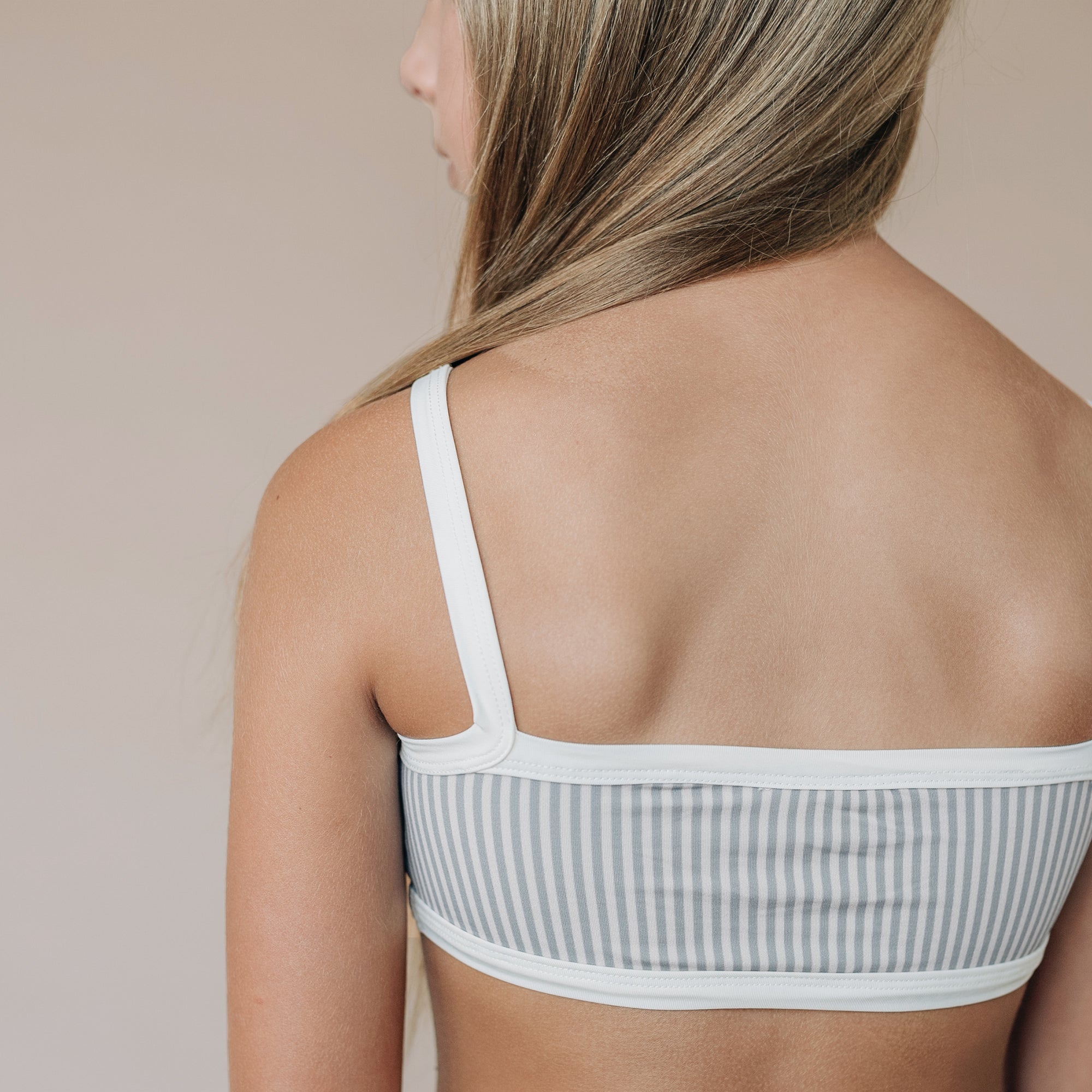 Two Piece Swimsuit - Mist Stripe、mySite、g9winljtr