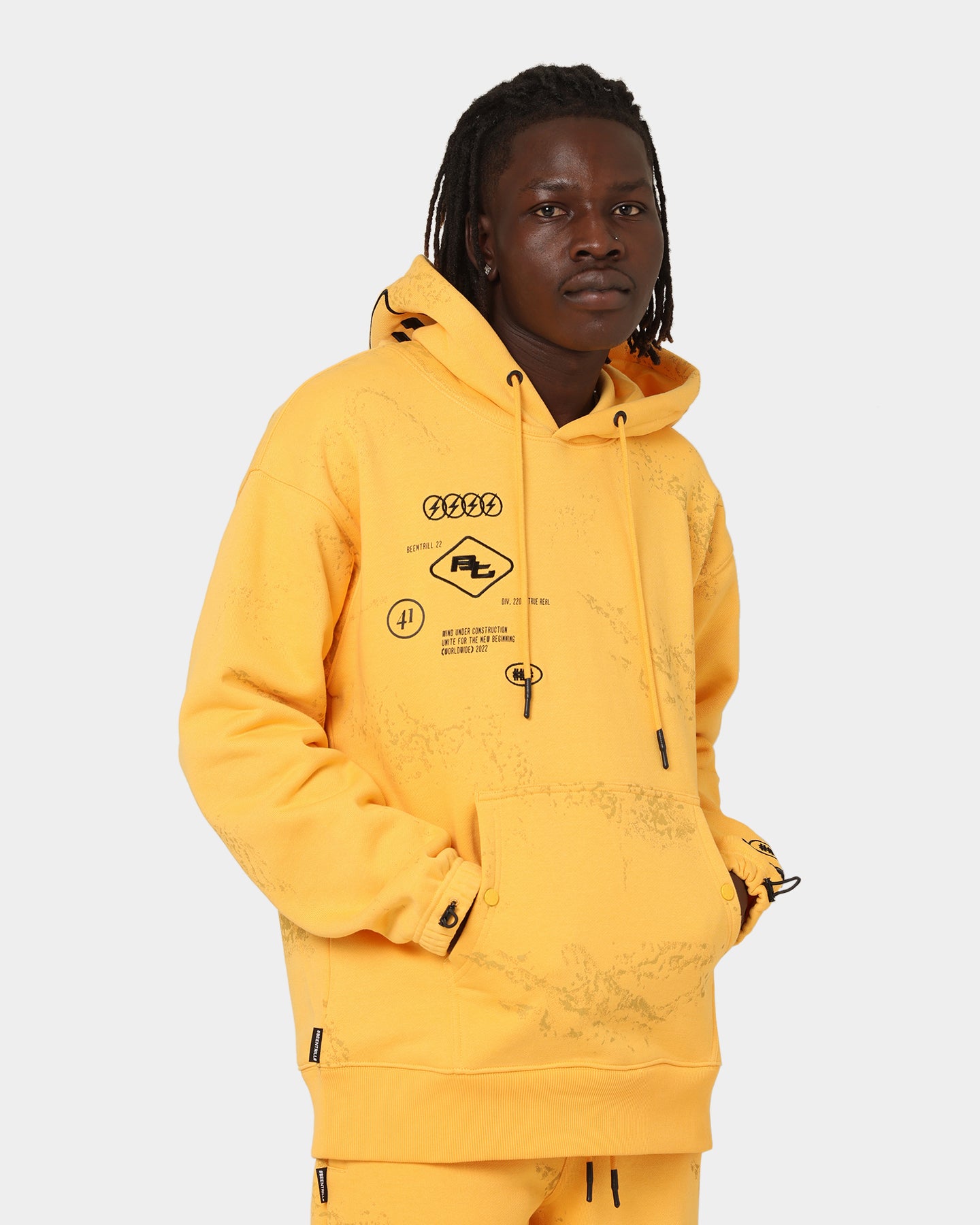 BEENTRILL Circuitry Hoodie Yellow、mySite、zt4zffjzw