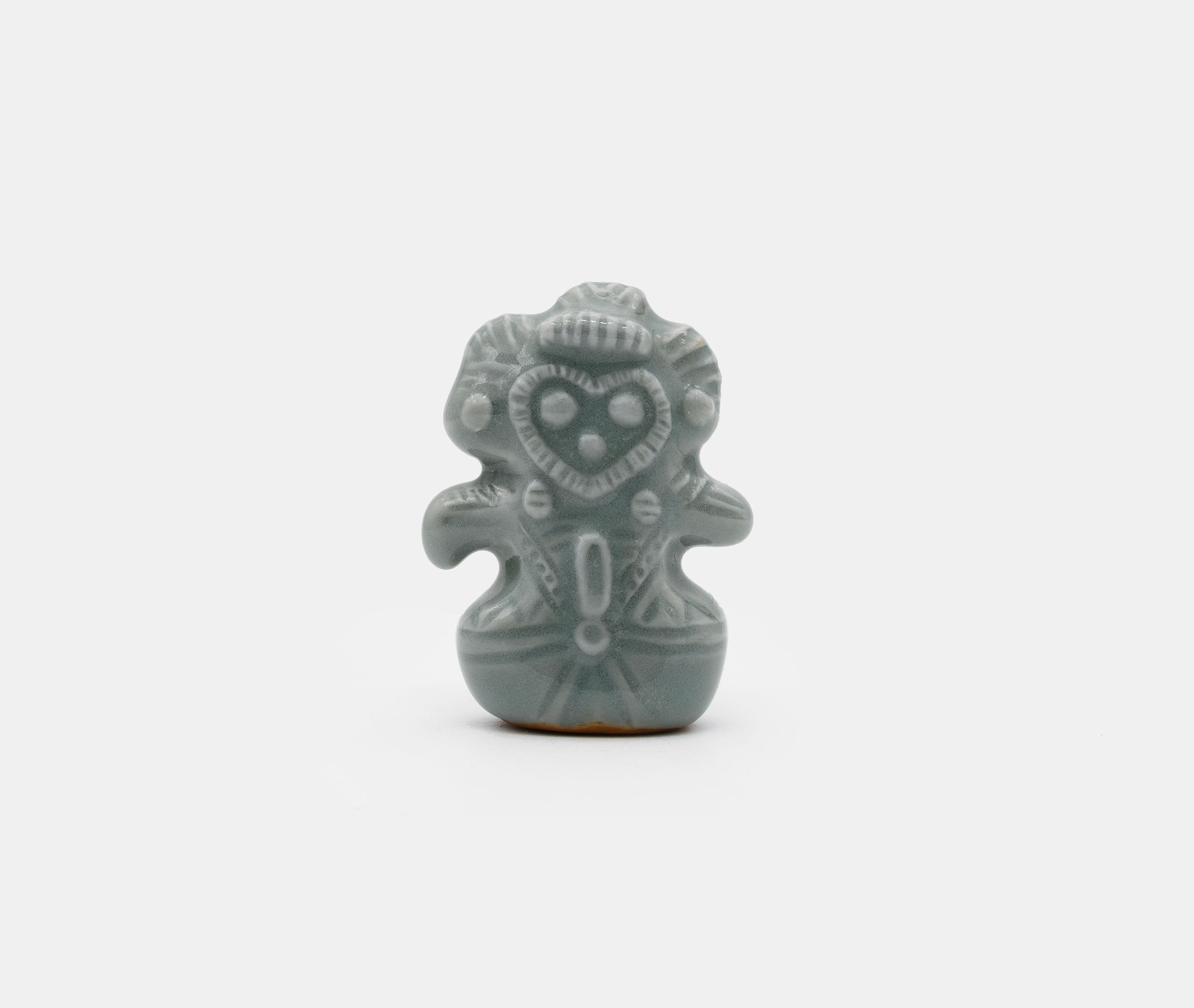 Jomon Dogu Figurine Owl - Blue、mySite、topwebapps