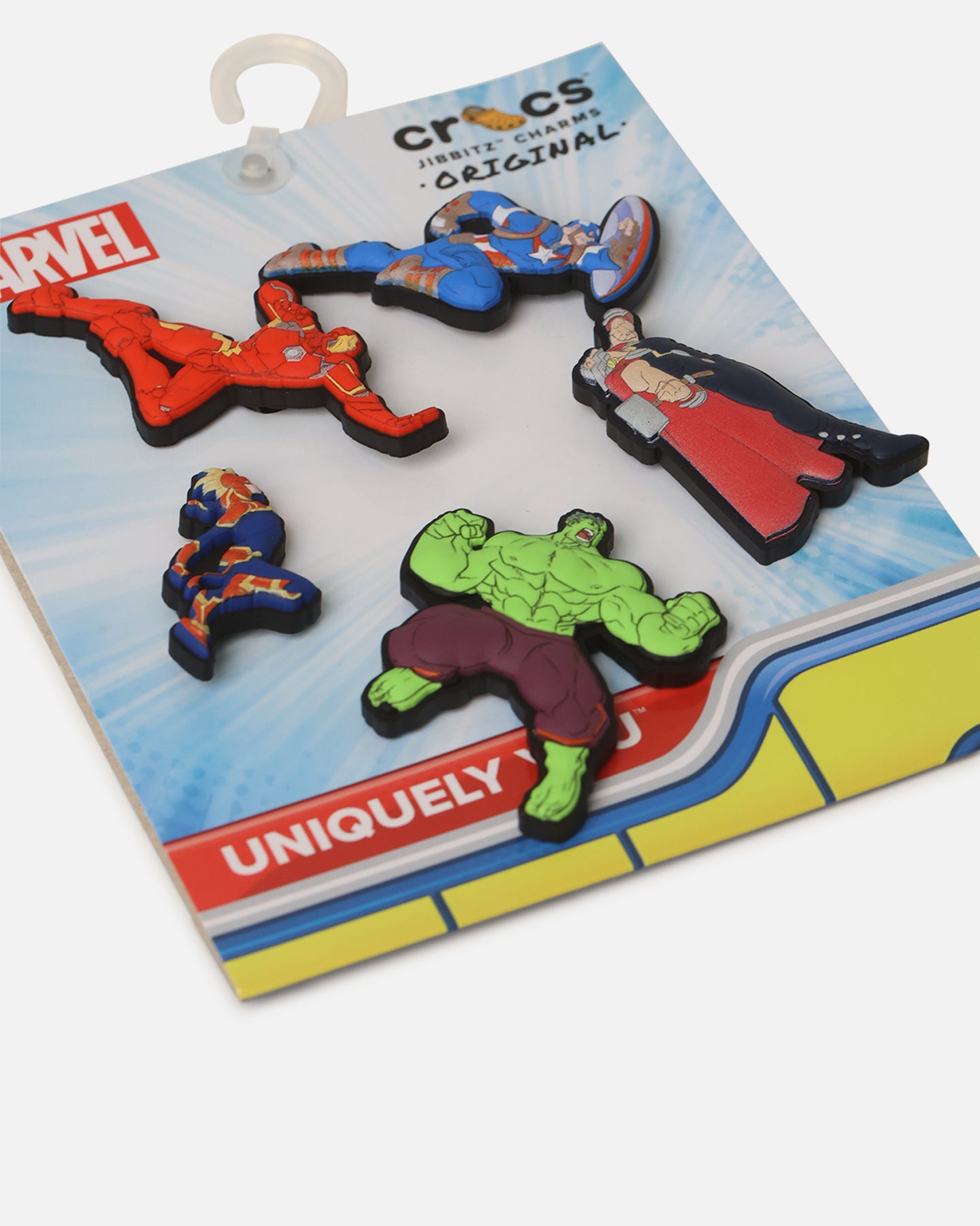 Crocs Marvel Avengers Jibbitz™ Charms 5 Pack Multi、mySite、zt4zffjzw