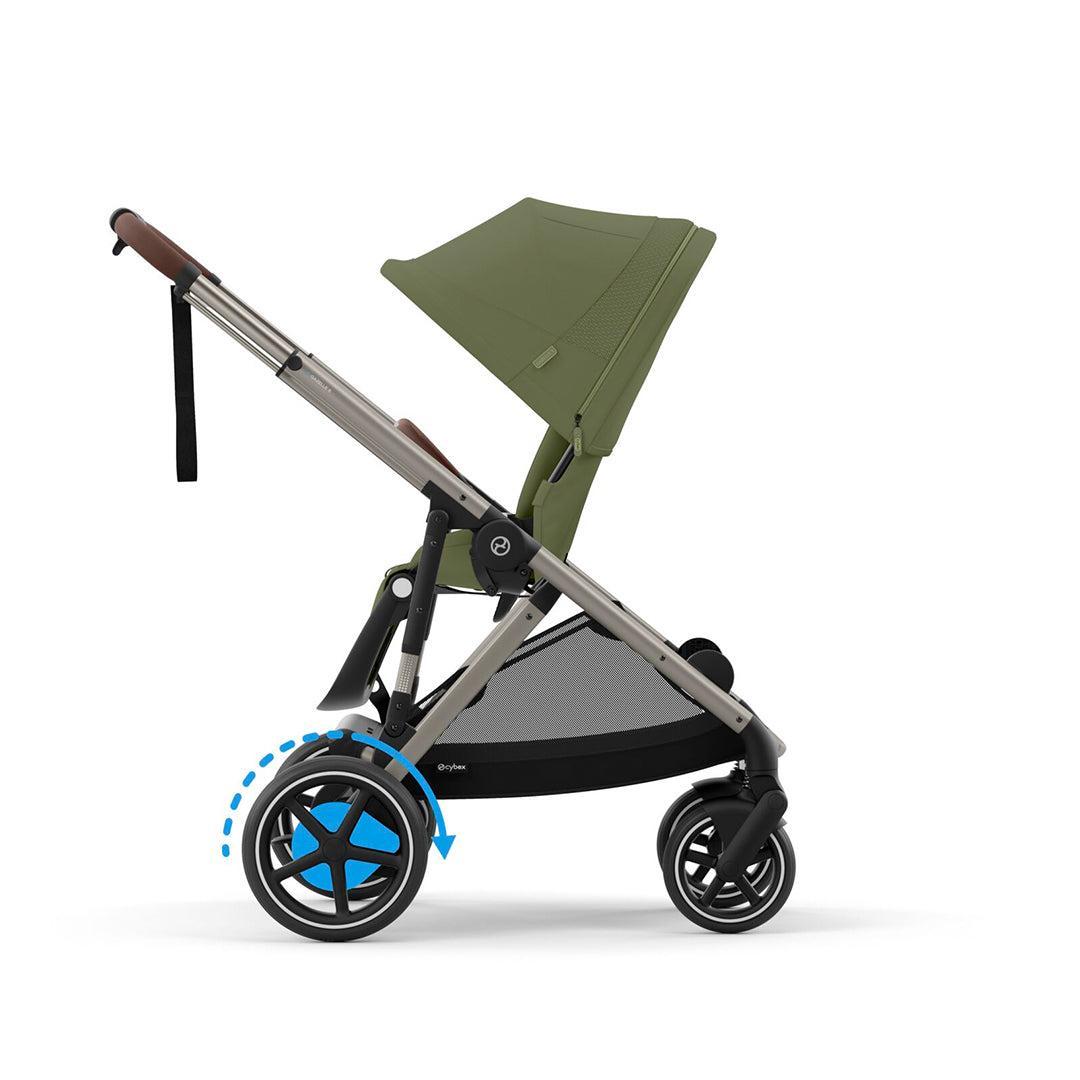  CYBEX eGazelle S Pushchair - Moss Green、mySite、merchandisen