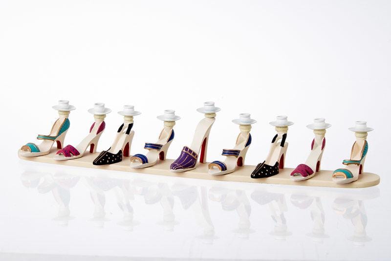 Red High Heels Menorah by Copa Judaica、mySite、topwebapps