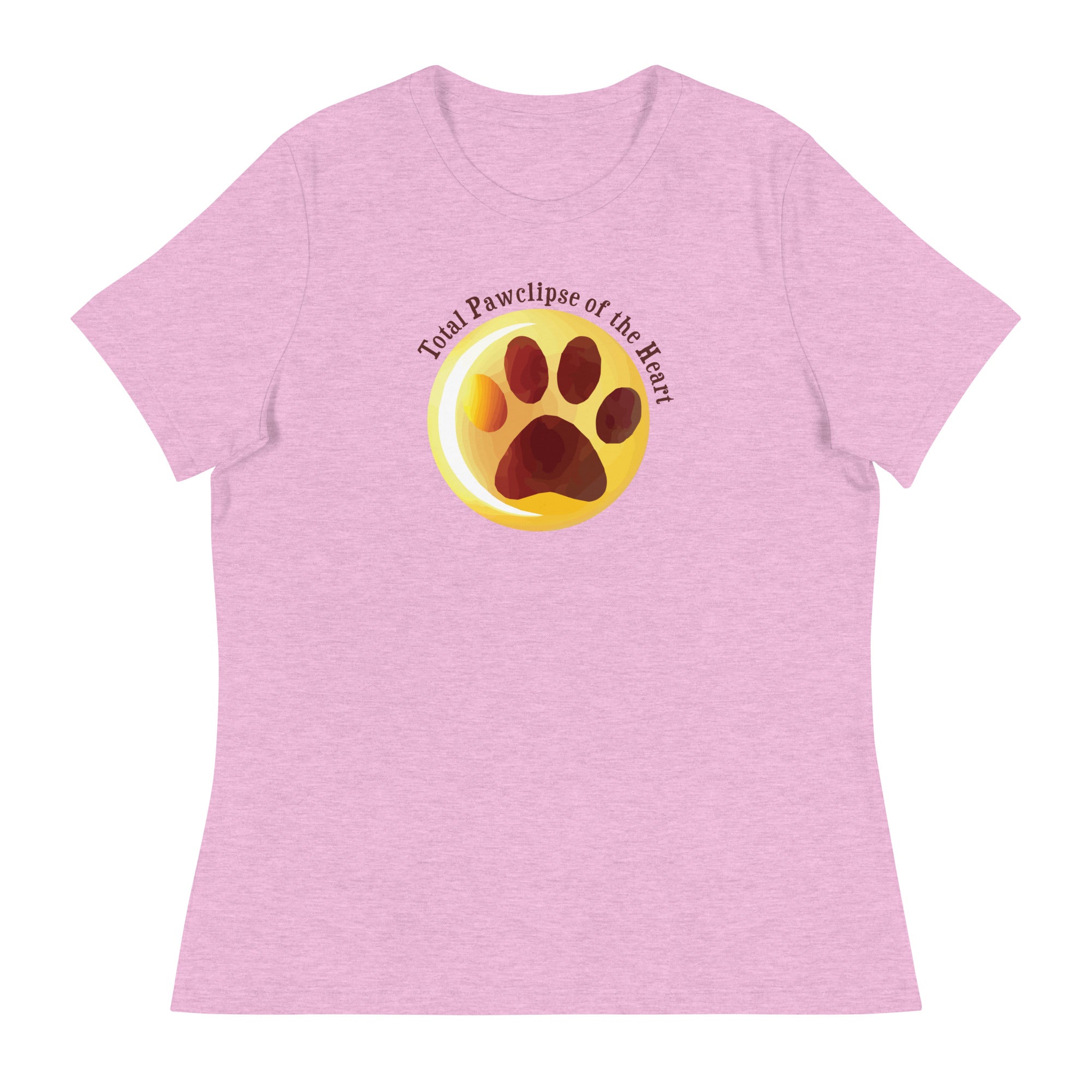 Total Pawclipse Of The Heart Women's Relaxed T-Shirt、mySite、camillekostekn