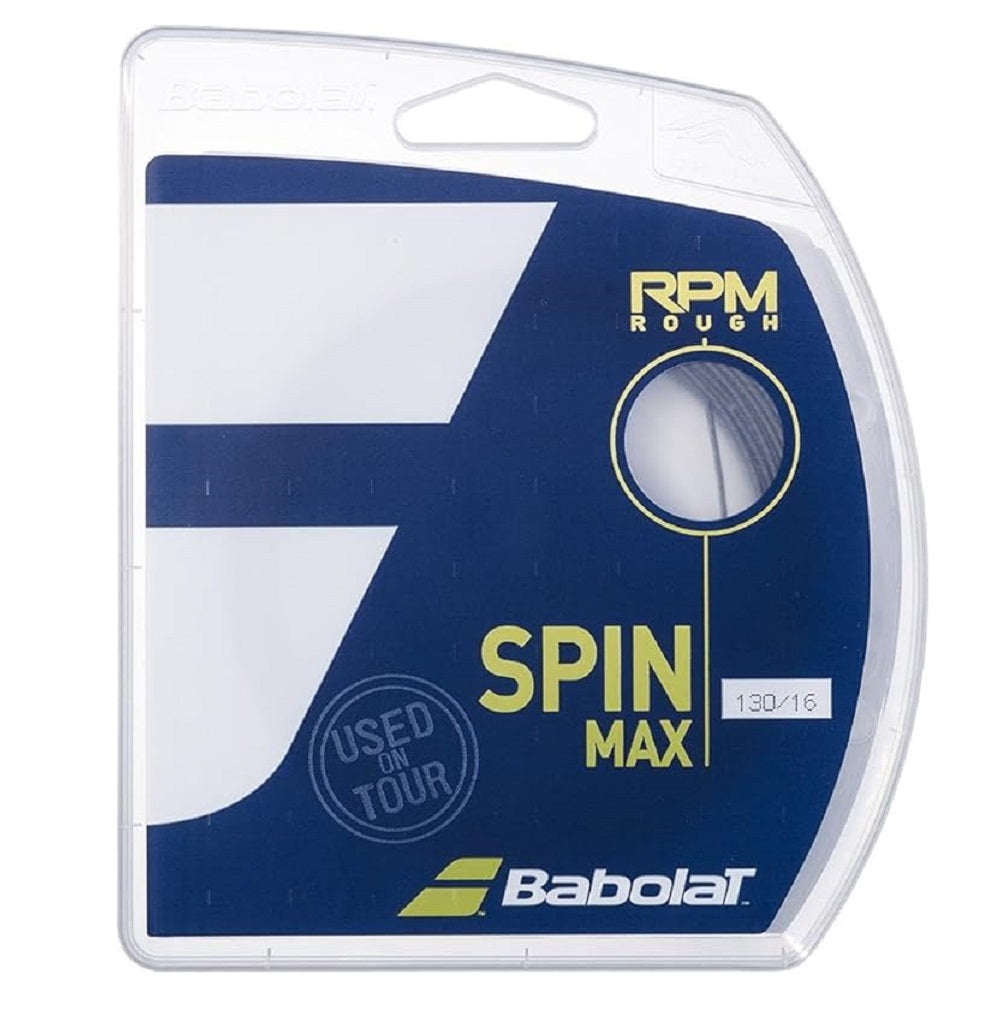 Babolat RPM Rough 17/1.25 Tennis String (Black)