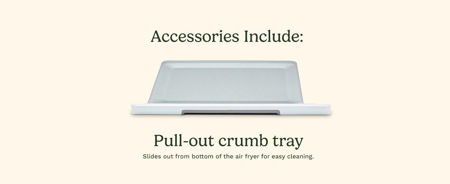crumb tray