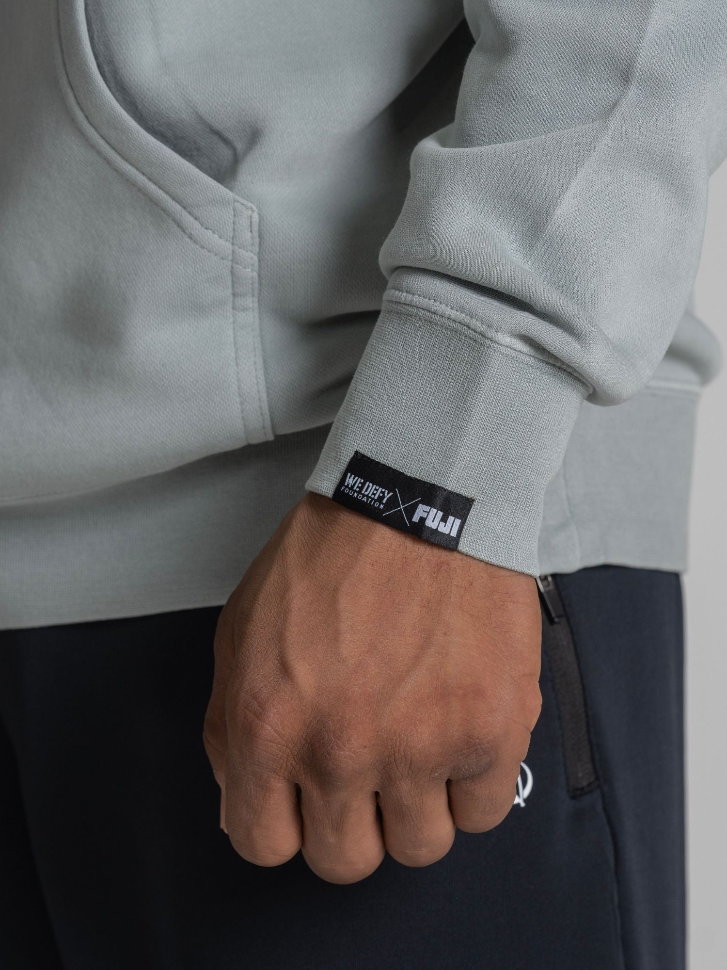 We Defy Hoodie Sage、mySite、gigharbornorthrealestate