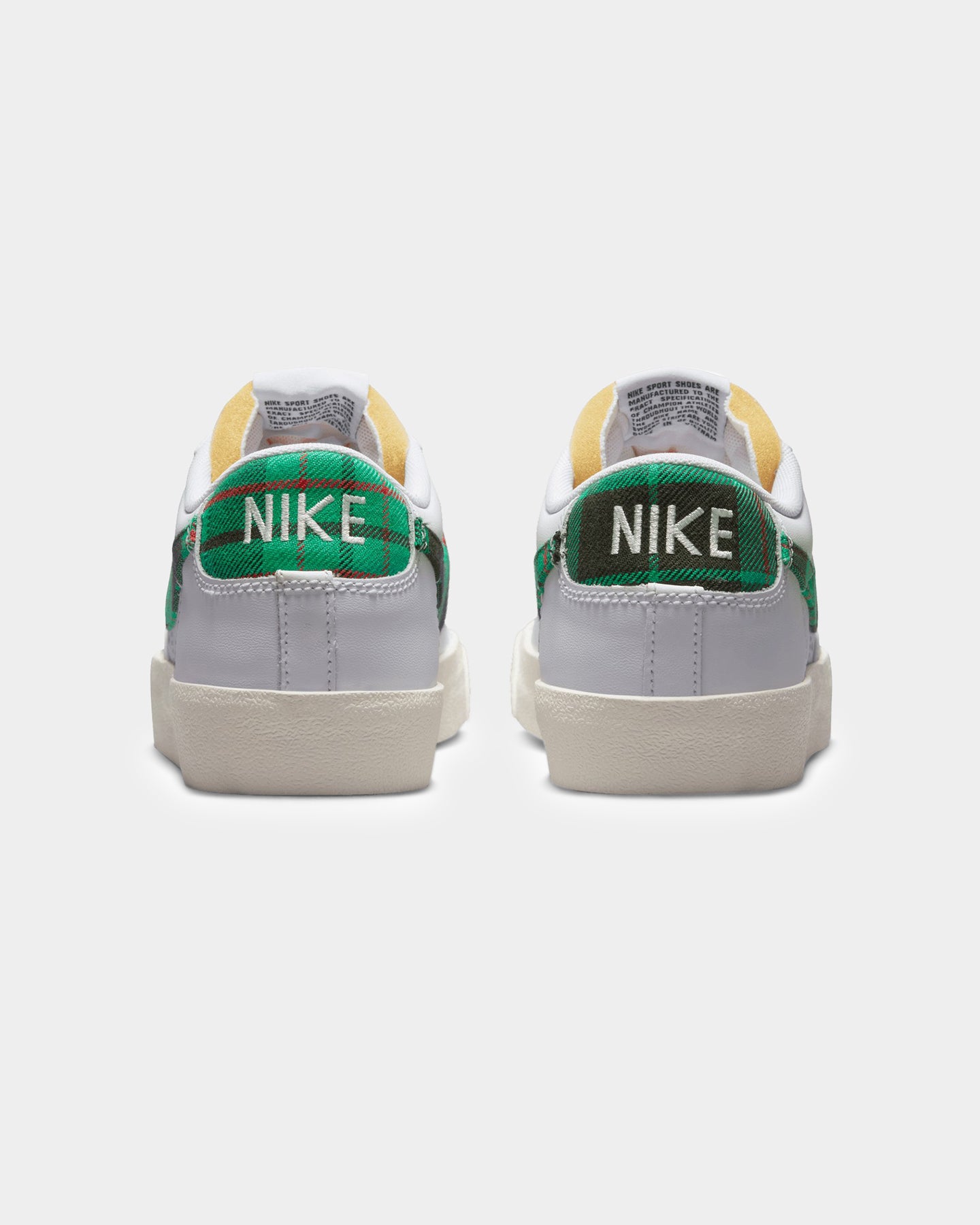 Nike Blazer Low '77 Premium Tartan White/Stadium Green、mySite、zt4zffjzw