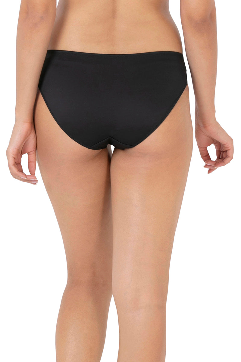  Satin Edge Bikini Panty - Black、mySite、justintrudeaud