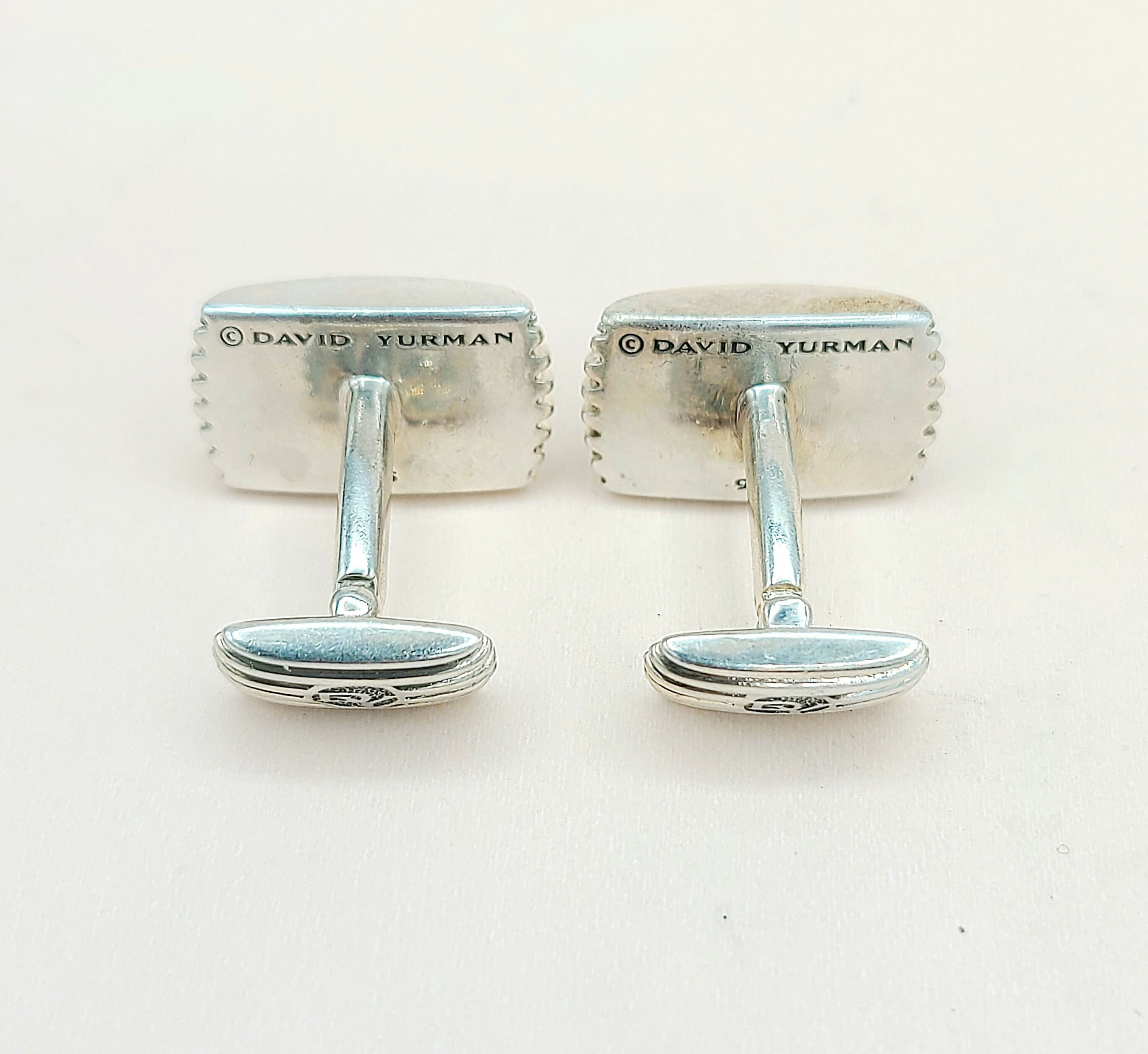 David Yurman Royal Cord Cufflinks Gray Sapphire、mySite、hinf8tx79
