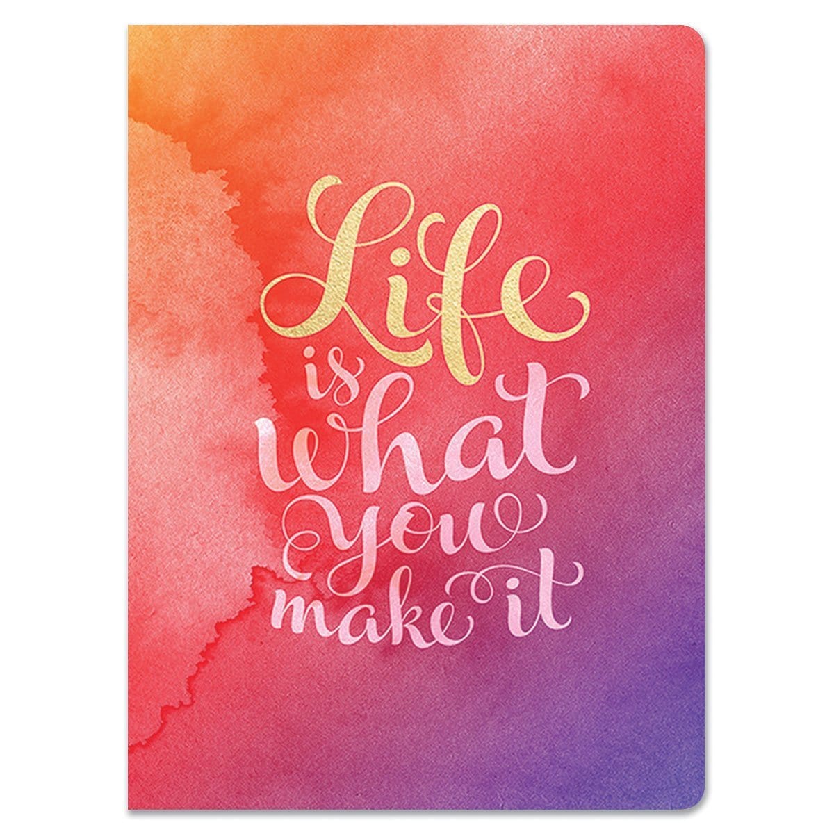  Journal Notebook - Life is What You Make It Softcover、mySite、ghnorth