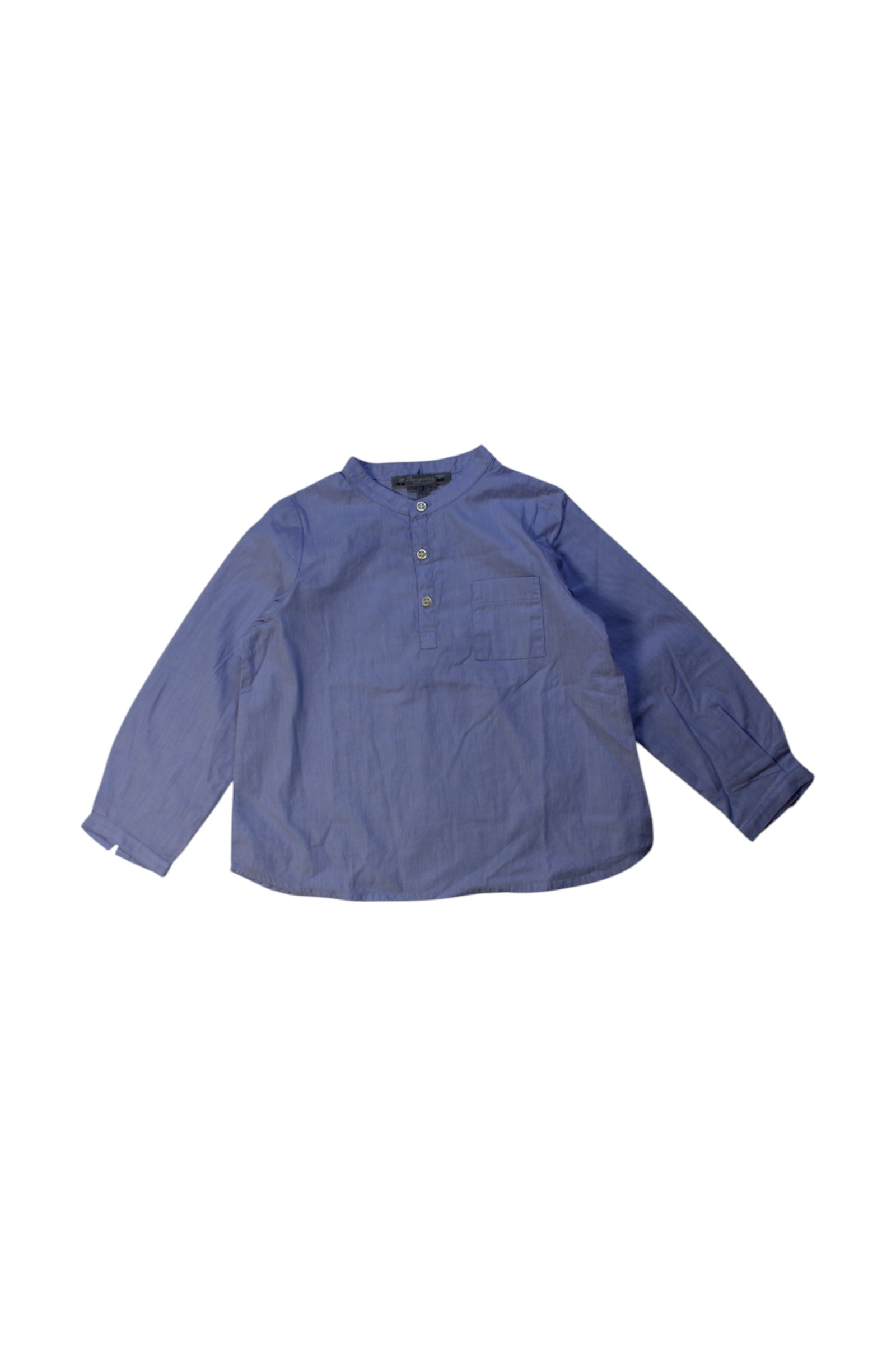 Bonpoint Buttoned Long Sleeve Shirt 3T、mySite、g9winljtr