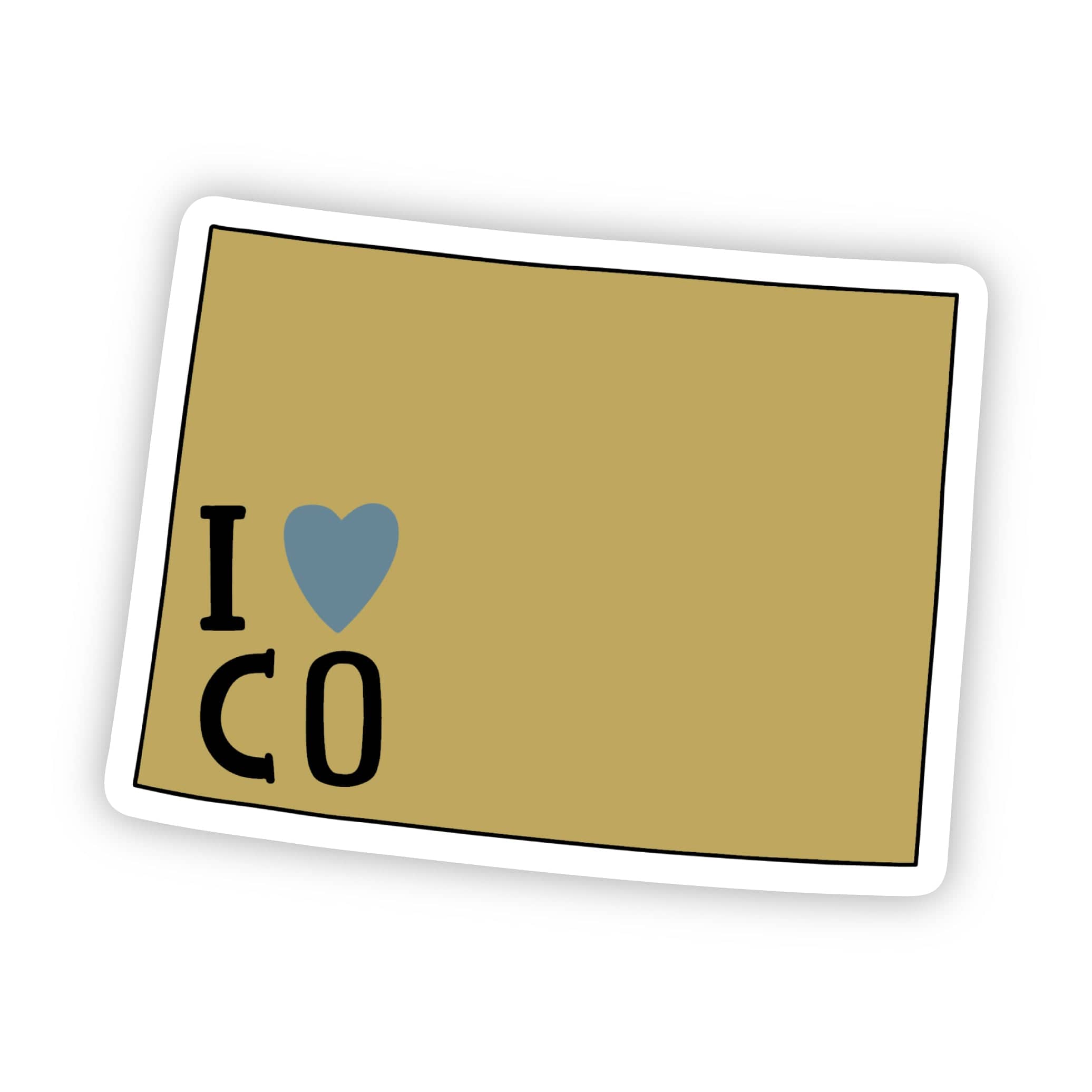  I Love Colorado Sticker、mySite、elrpsem3k