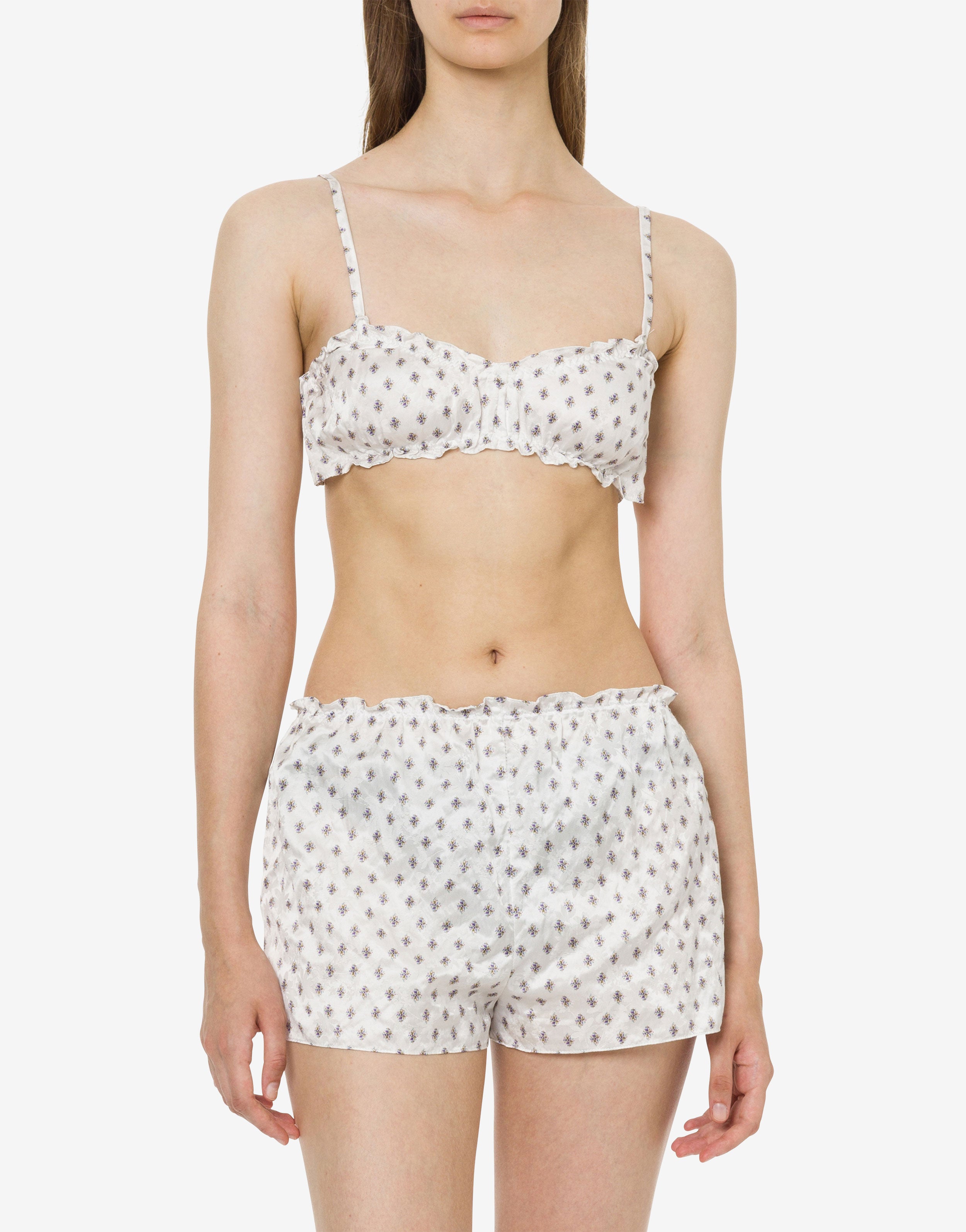 Set 2 pezzi in jacquard con fiori all over、mySite、aoinhome