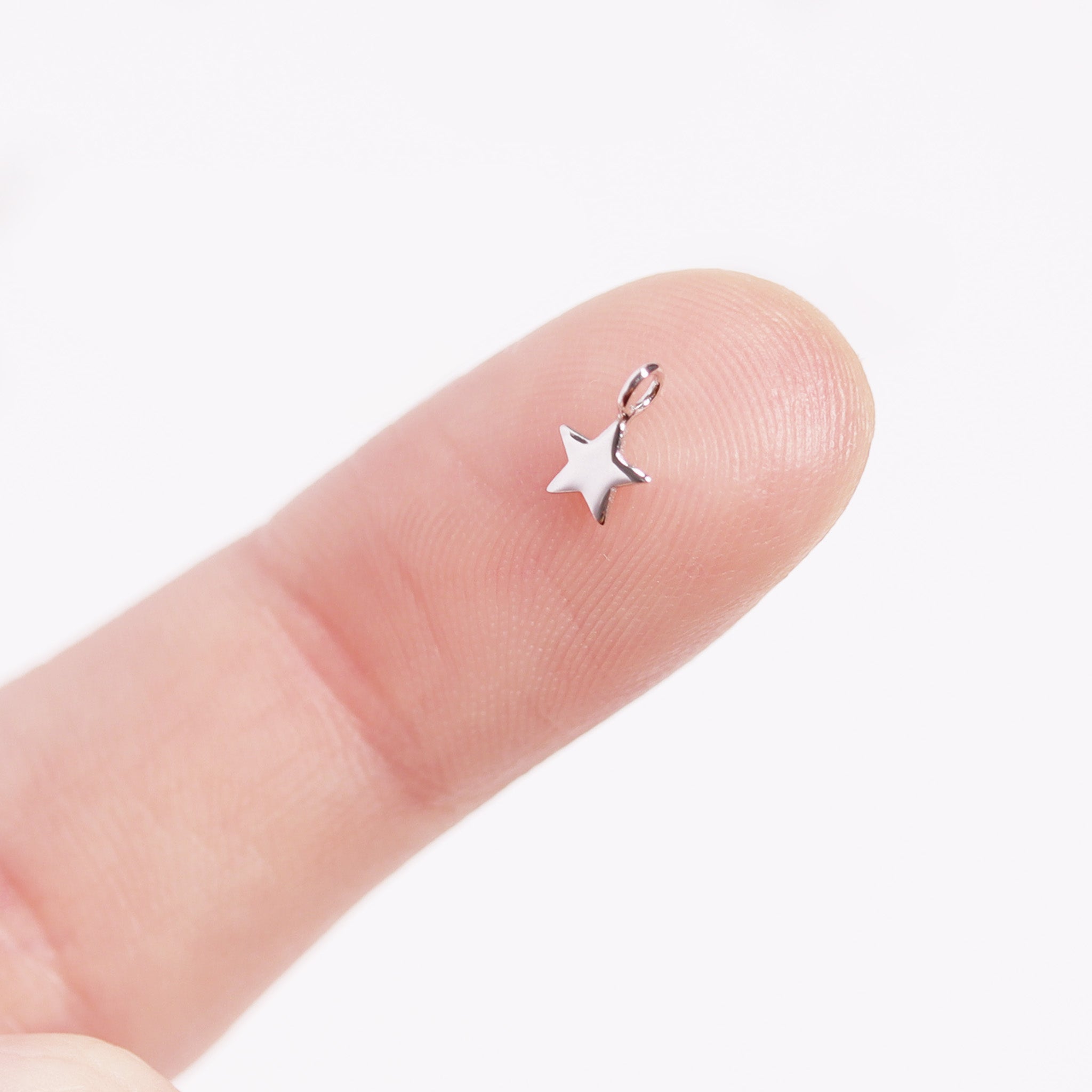 Permanent Jewelry .925 Sterling Silver Star Charm / PMJ3002、mySite、dreamappss