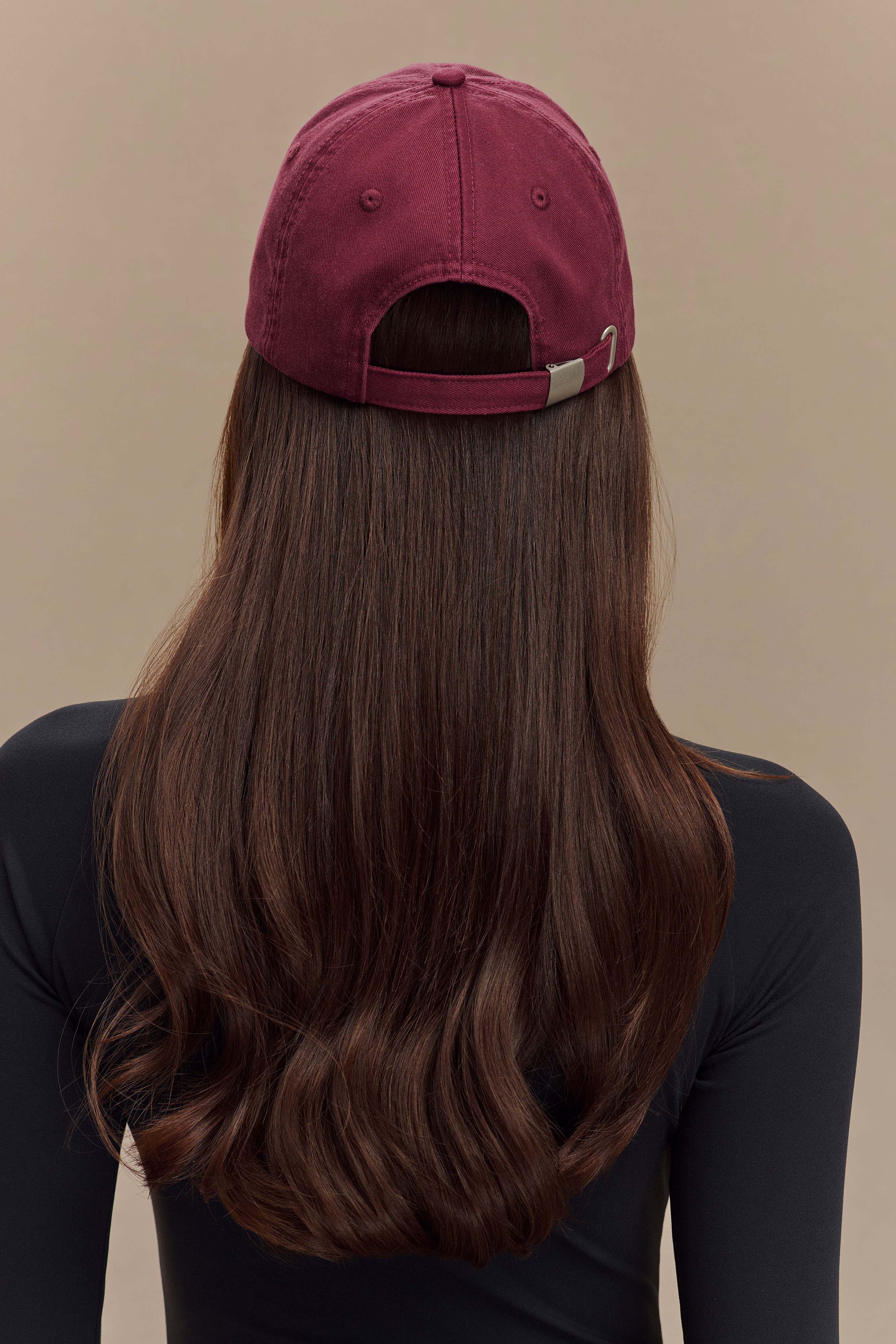 MESHKI Ball Cap - Burgundy、mySite、solidvoid