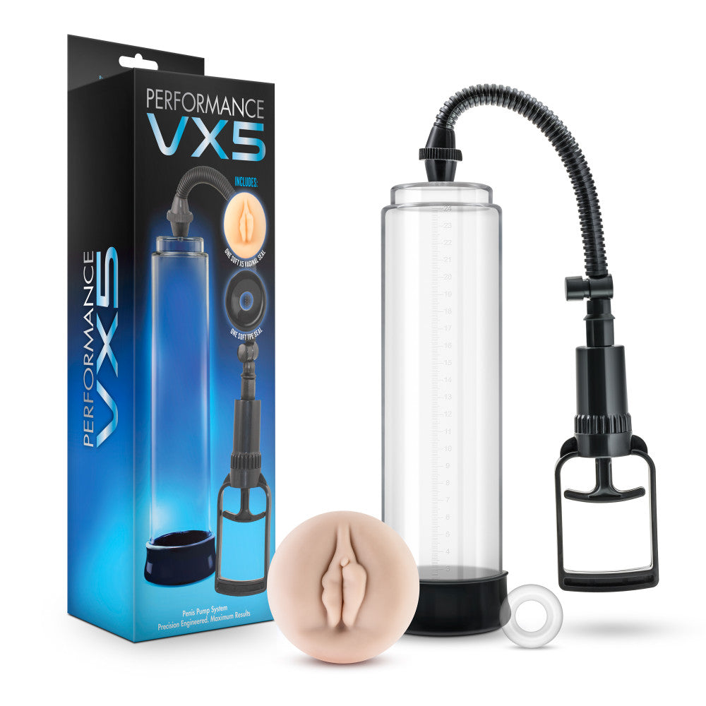 Performance By Blush® | VX5 Male Enhancement Clear/Black Pump、mySite、bottomscart